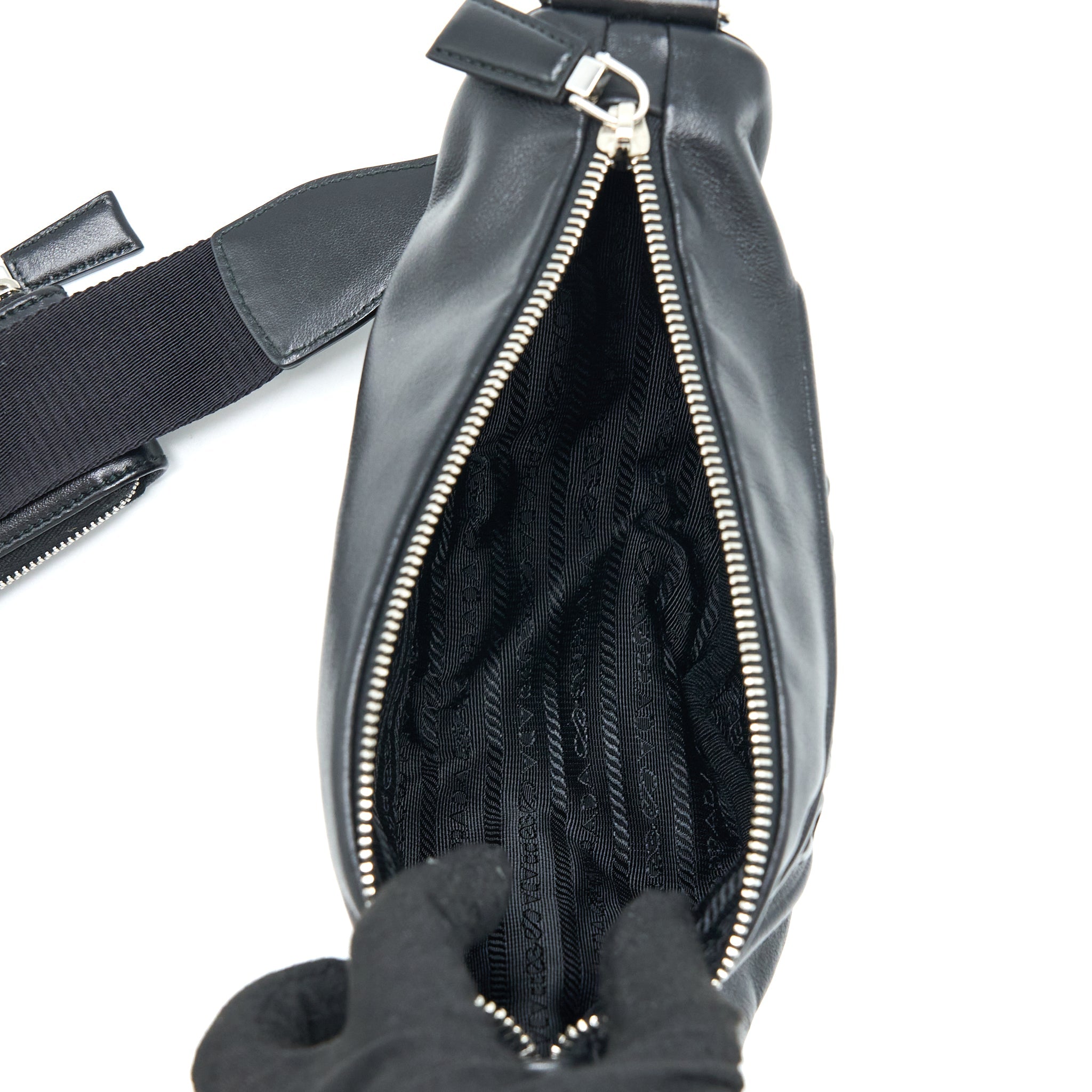 prada-triangle-leather-shoulder-bag-black-shw