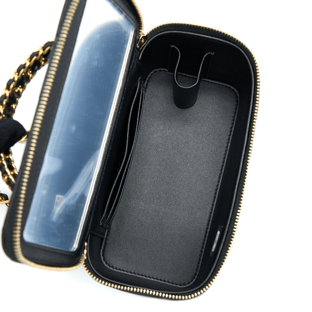 chanel-22k-leather-chain-top-handle-long-vanity-case-lambskin-black-brushed-ghw