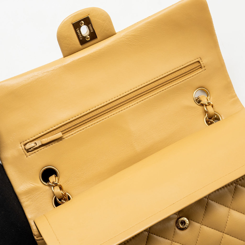 chanel-medium-classic-double-flap-bag-lambskin-beige-ghw