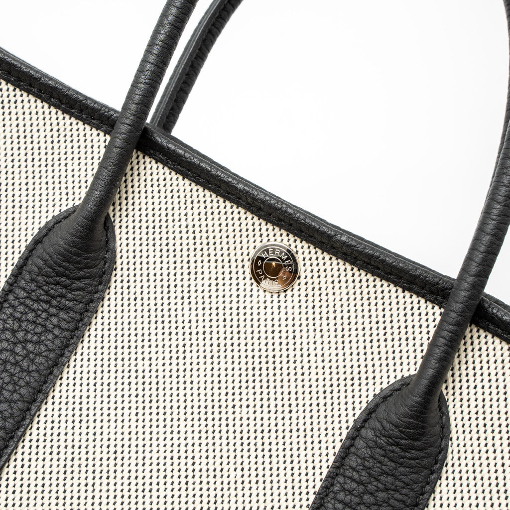 hermes-garden-party-30-canvas-negonda-ecru-black-shw-stamp-c