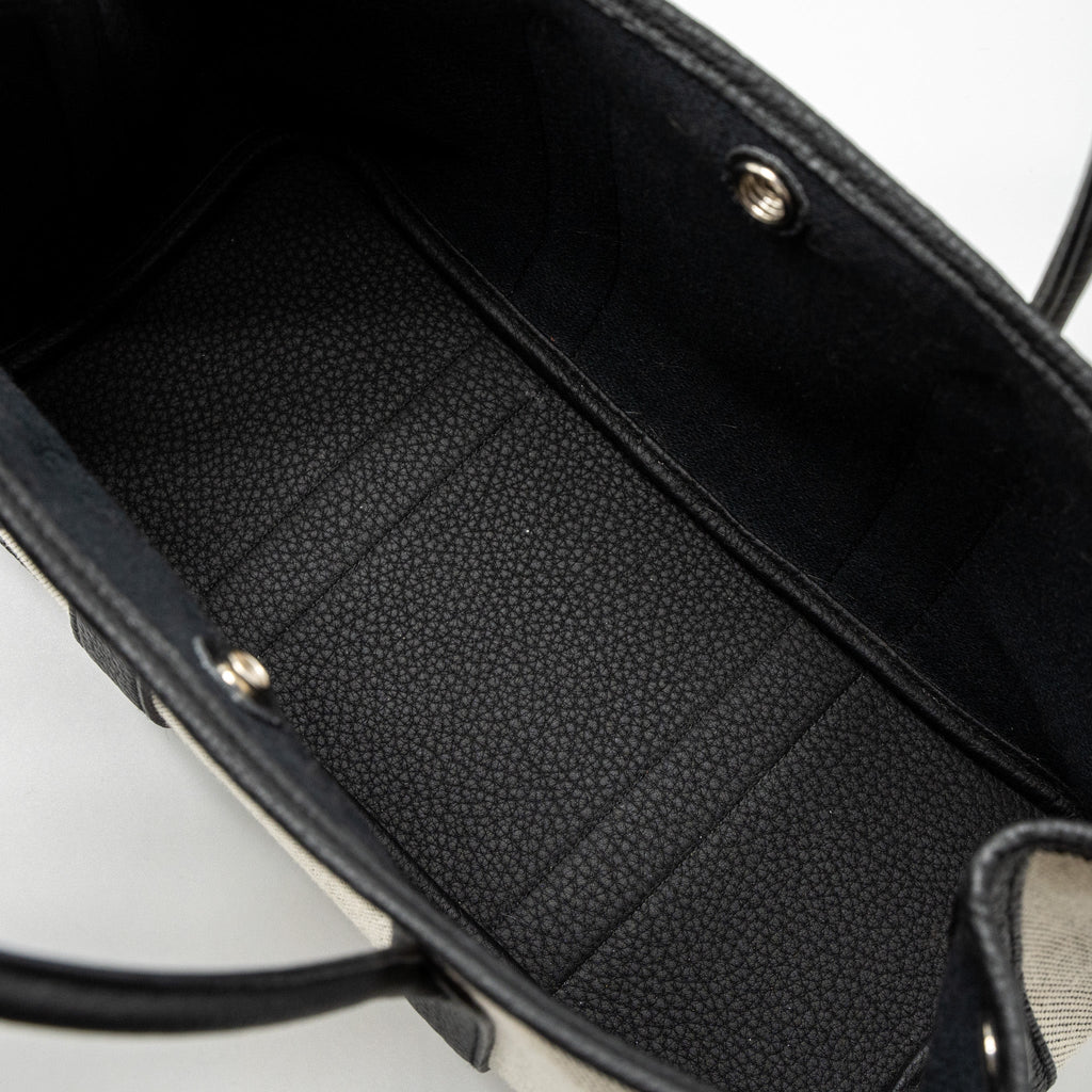 hermes-garden-party-30-canvas-negonda-ecru-black-shw-stamp-c