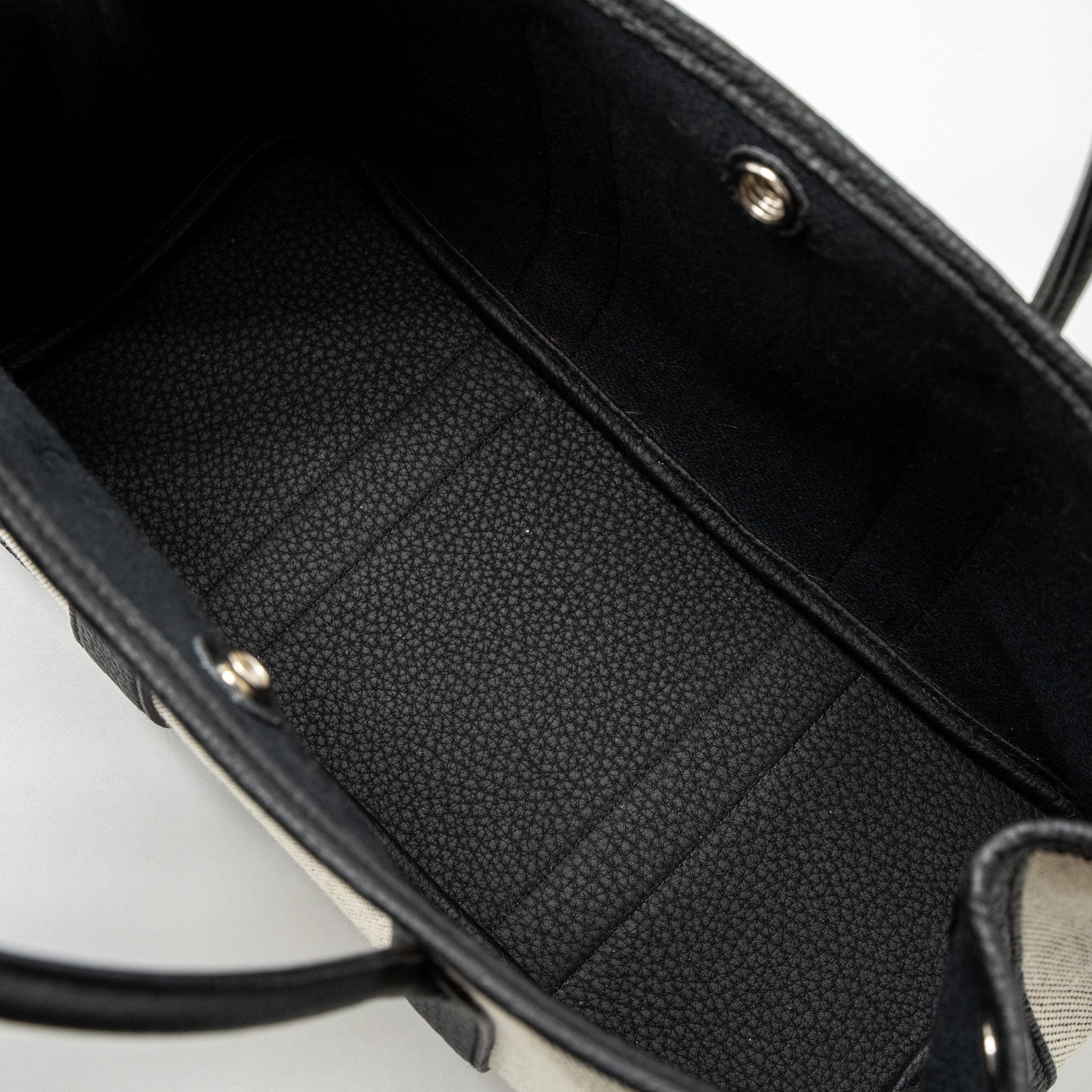 hermes-garden-party-30-canvas-negonda-ecru-black-shw-stamp-c