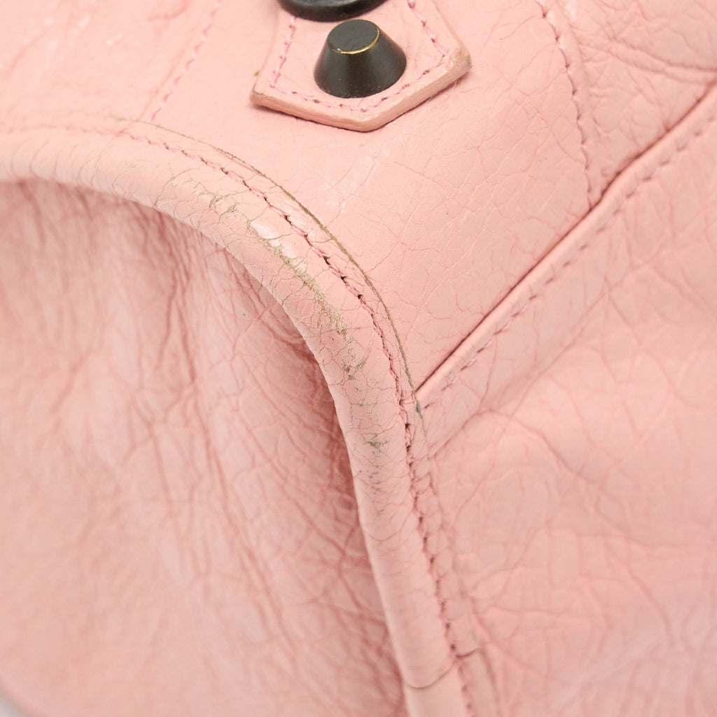 balenciaga-classic-city-bag-leather-pink-black-hardware