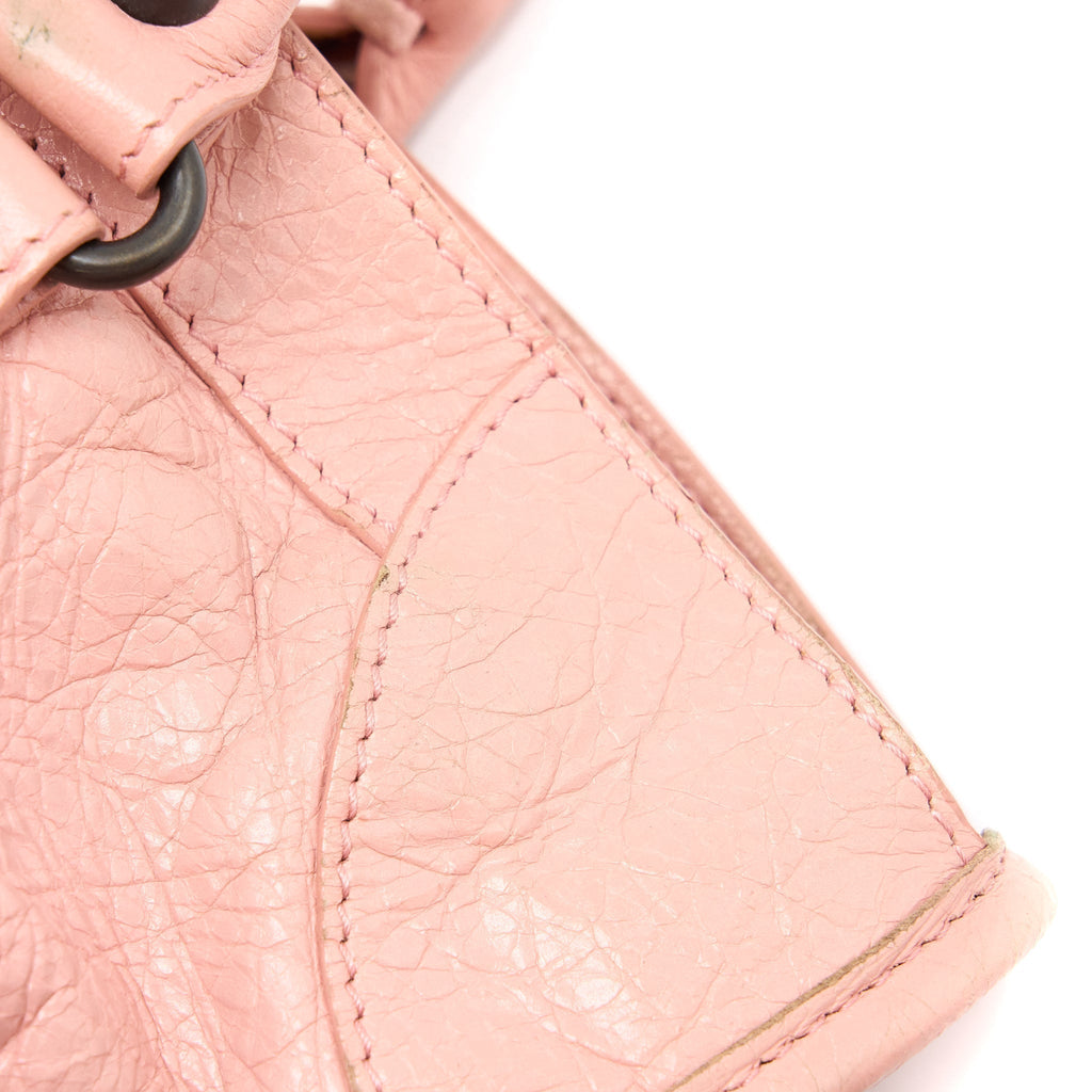 balenciaga-classic-city-bag-leather-pink-black-hardware