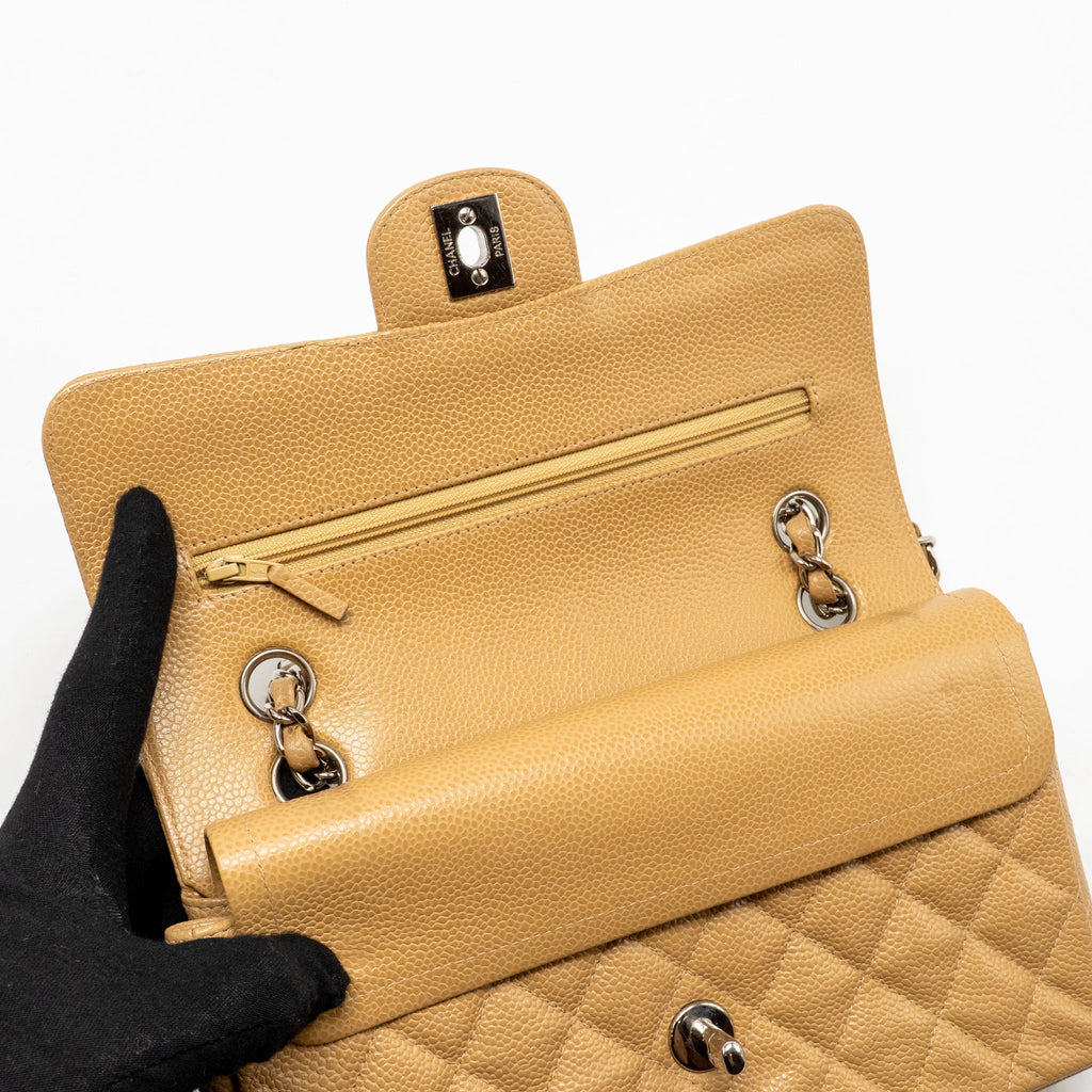 chanel-small-classic-double-flap-bag-caviar-beige-lghw