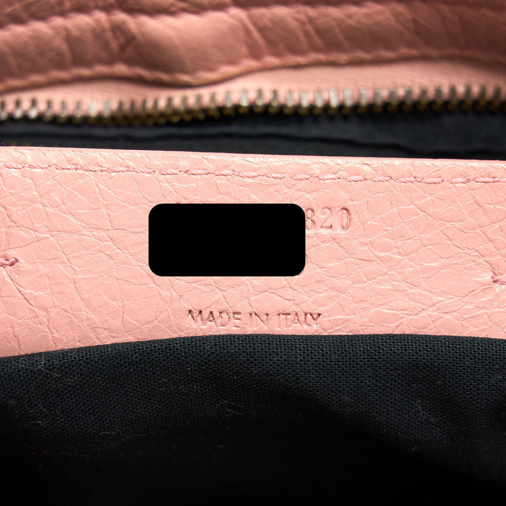 balenciaga-classic-city-bag-leather-pink-black-hardware