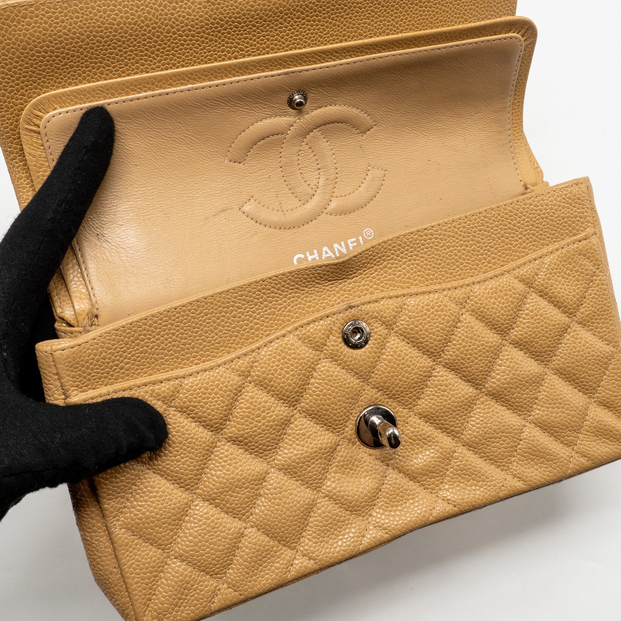 chanel-small-classic-double-flap-bag-caviar-beige-lghw