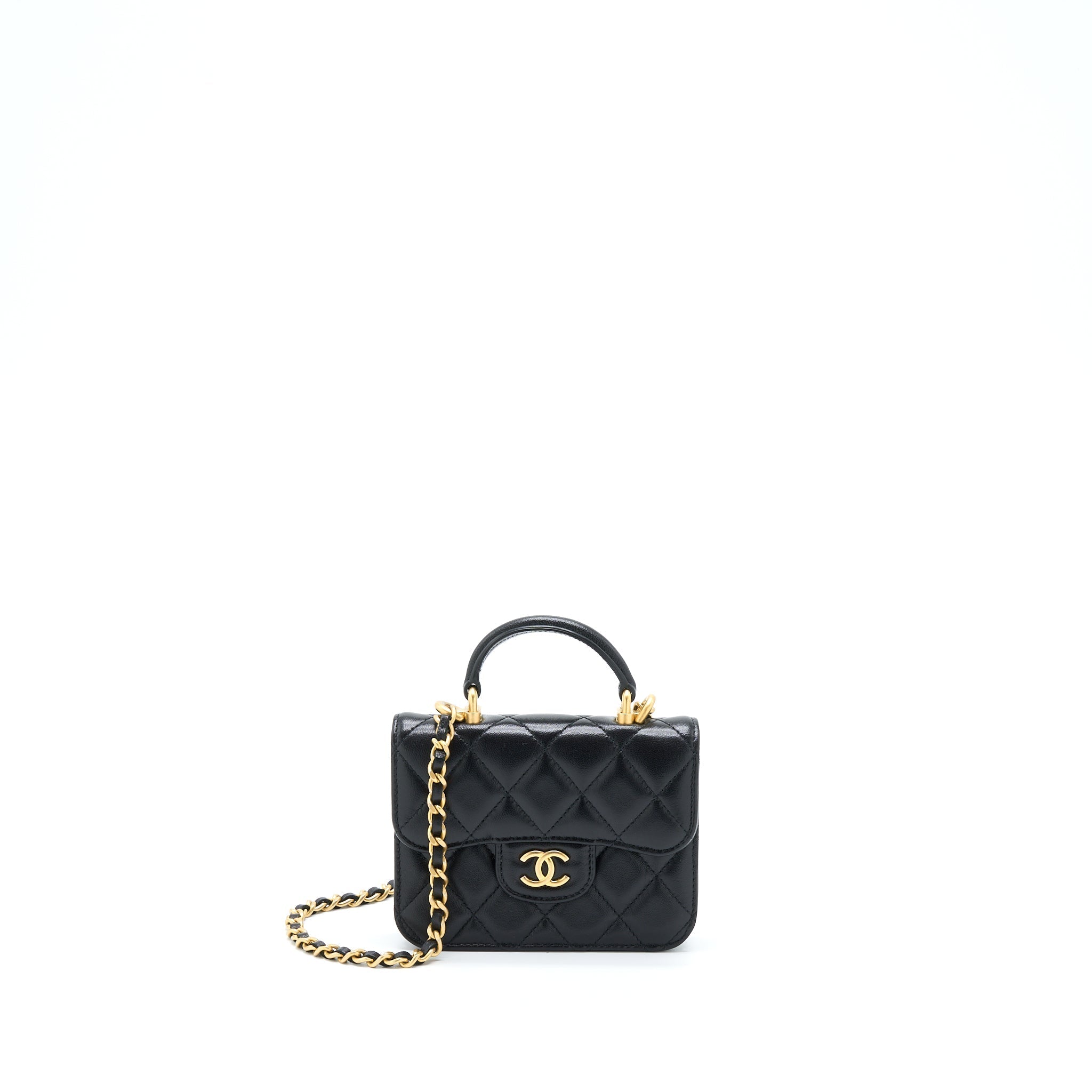 chanel-top-handle-mini-flap-card-holder-lambskin-black-ghw