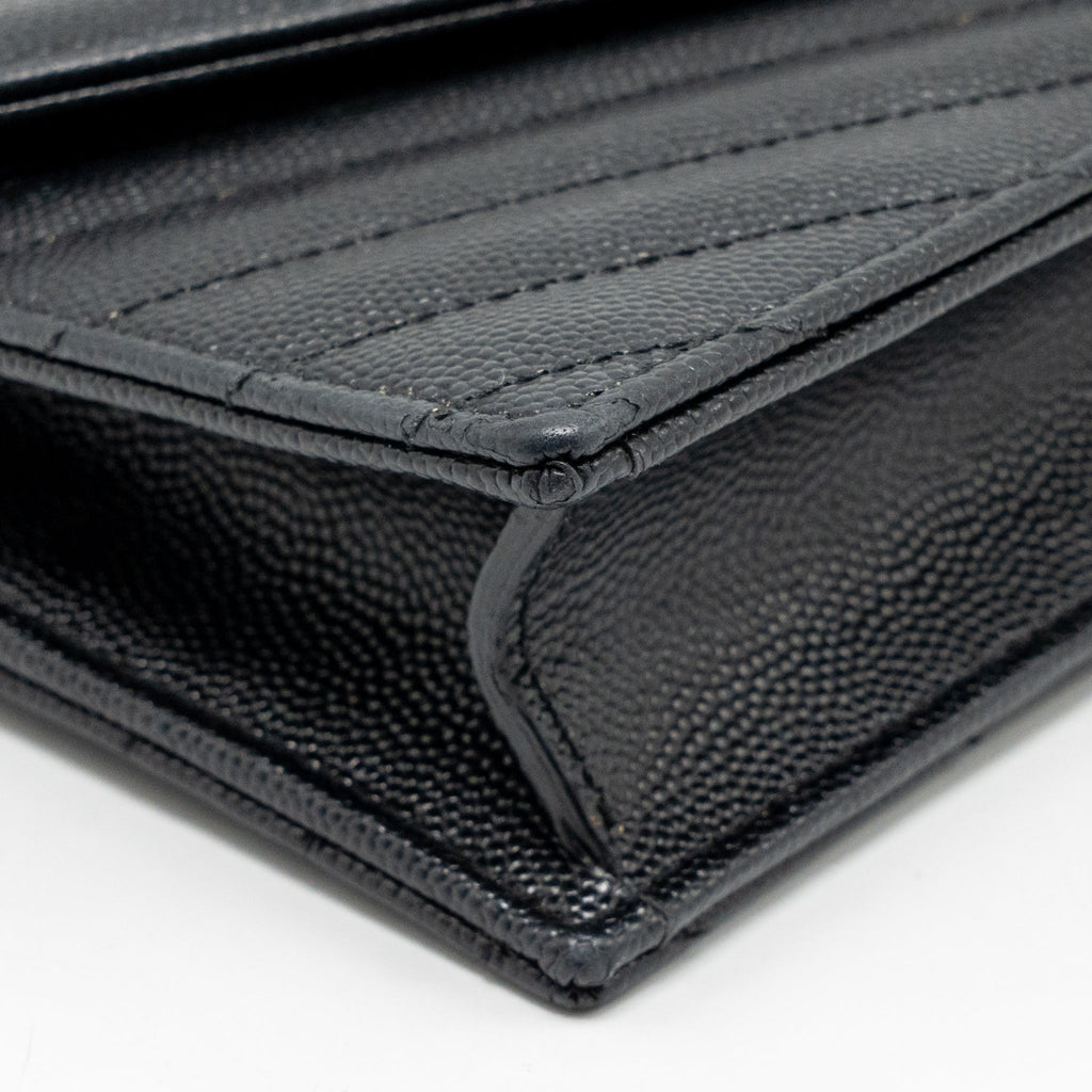saint-laurent-ysl-envelope-chain-wallet-grained-calfskin-black-ghw