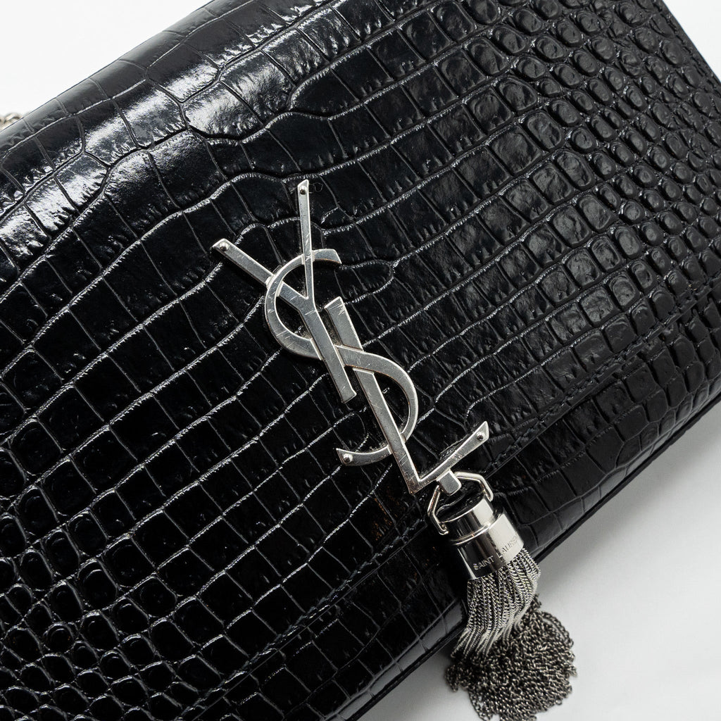 saint-laurent-ysl-kate-tassel-croc-embossed-calfskin-black-shw