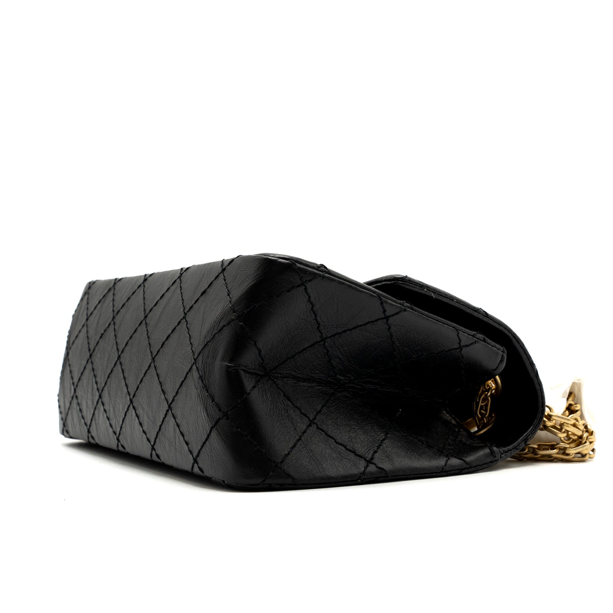 copy-of-chanel-mini-2-55-reissue-flap-bag-aged-calfskin-black-brushed-ghw-microchip