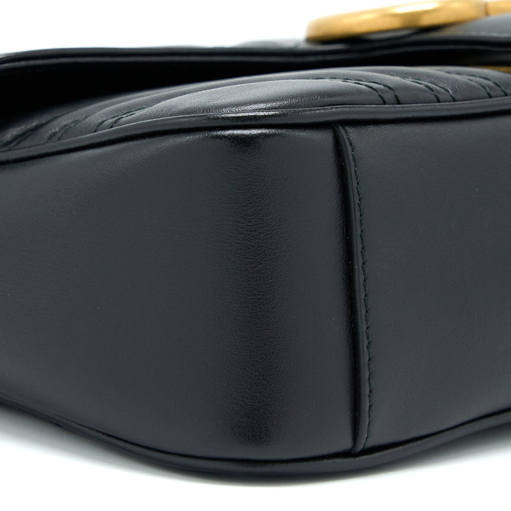 gucci-gg-marmont-small-matelasse-shoulder-bag-black-ghw-2
