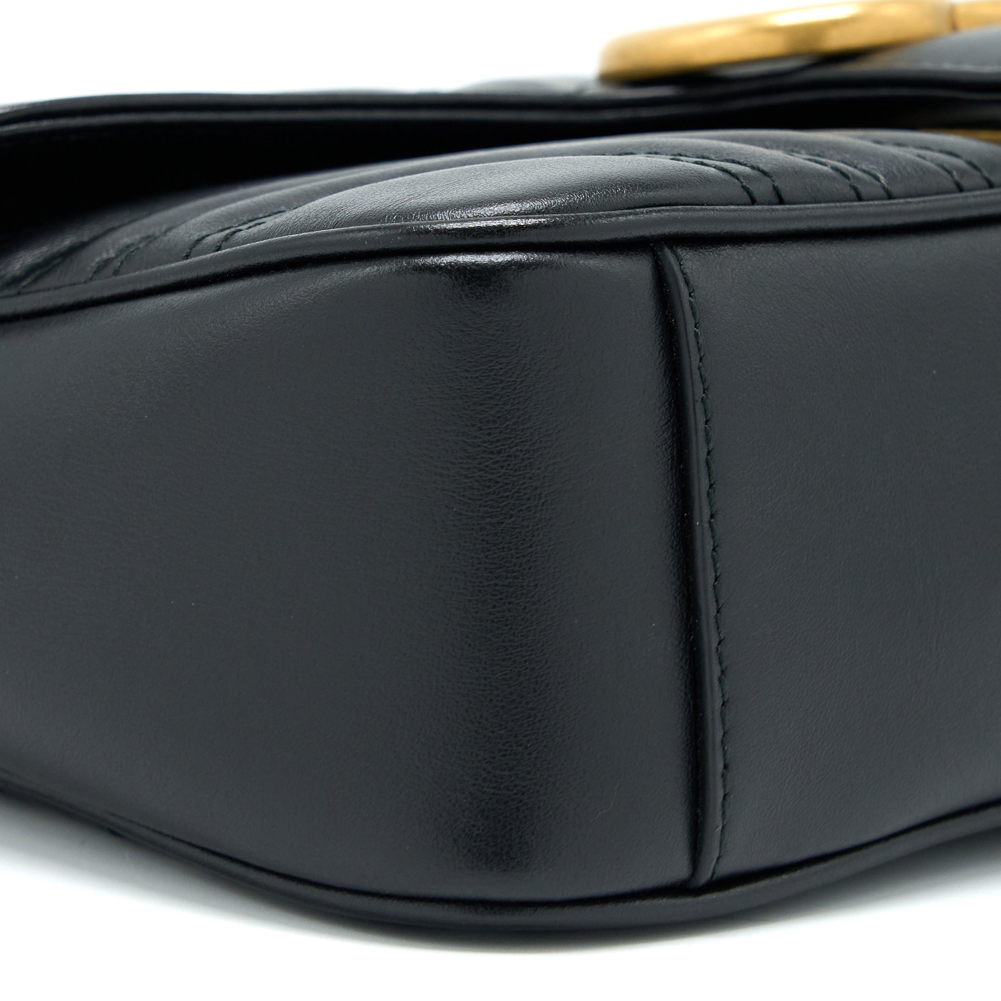 gucci-gg-marmont-small-matelasse-shoulder-bag-black-ghw-2