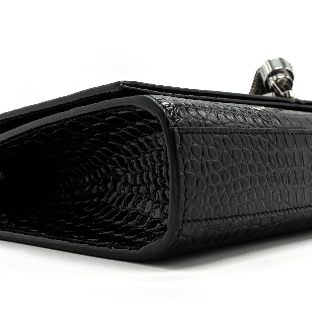 saint-laurent-ysl-kate-tassel-croc-embossed-calfskin-black-shw