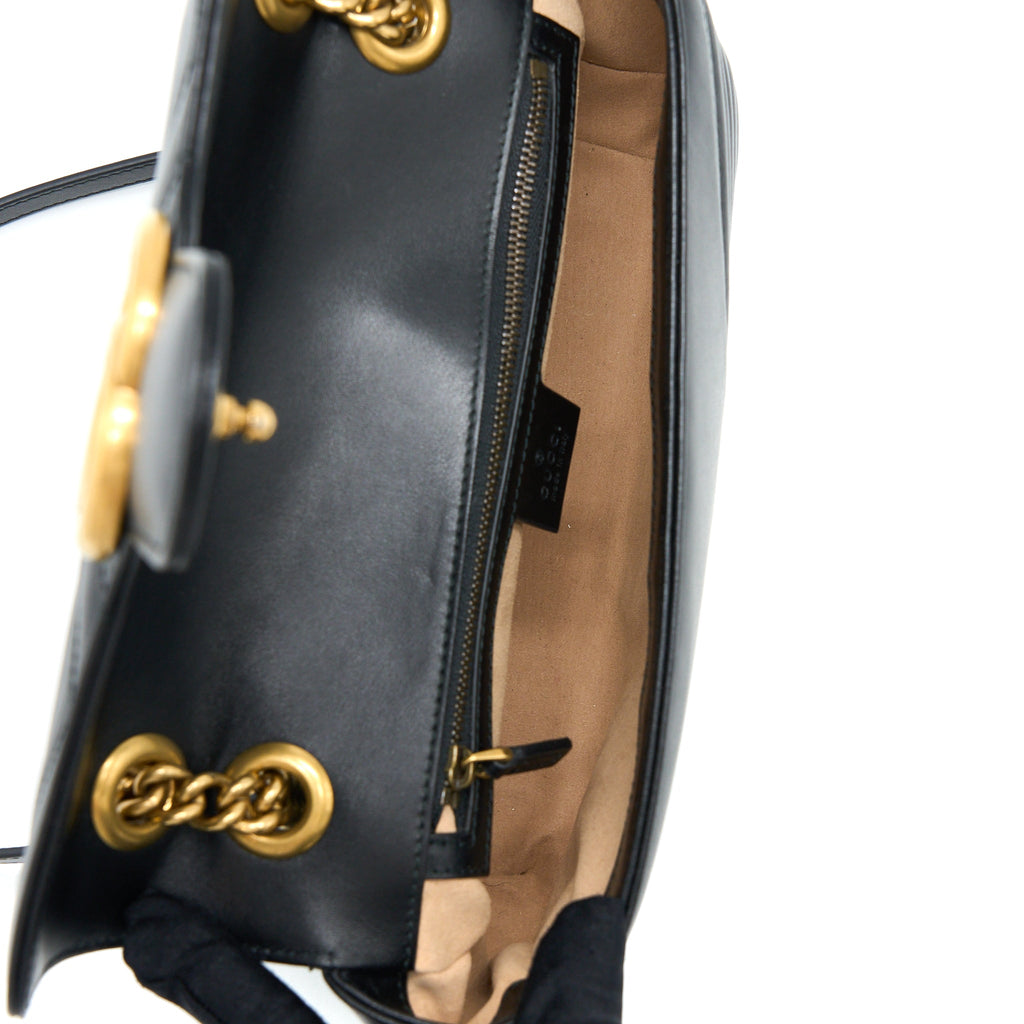 gucci-gg-marmont-small-matelasse-shoulder-bag-black-ghw-2