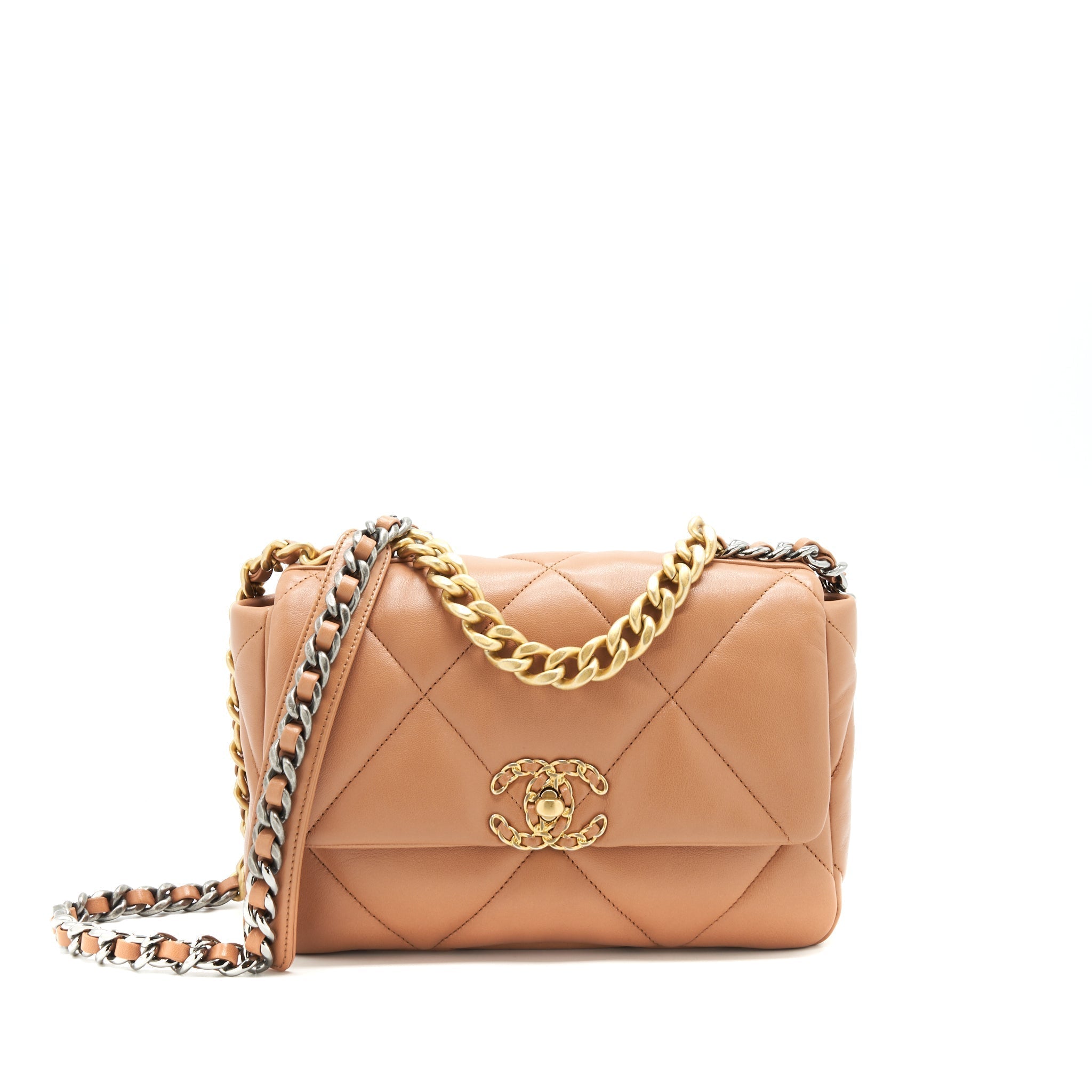 chanel-21p-caramel-small-19-flap-bag-ghw