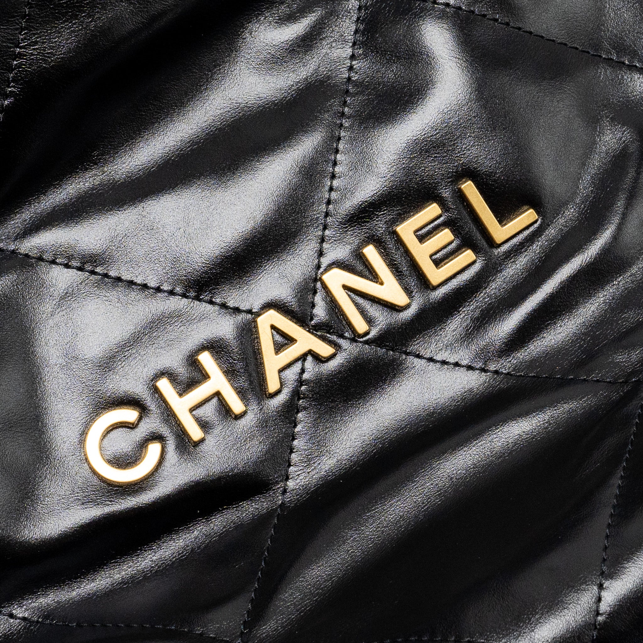 chanel-small-22-bag-gold-letter-shiny-calfskin-black-ghw-microchip-copy