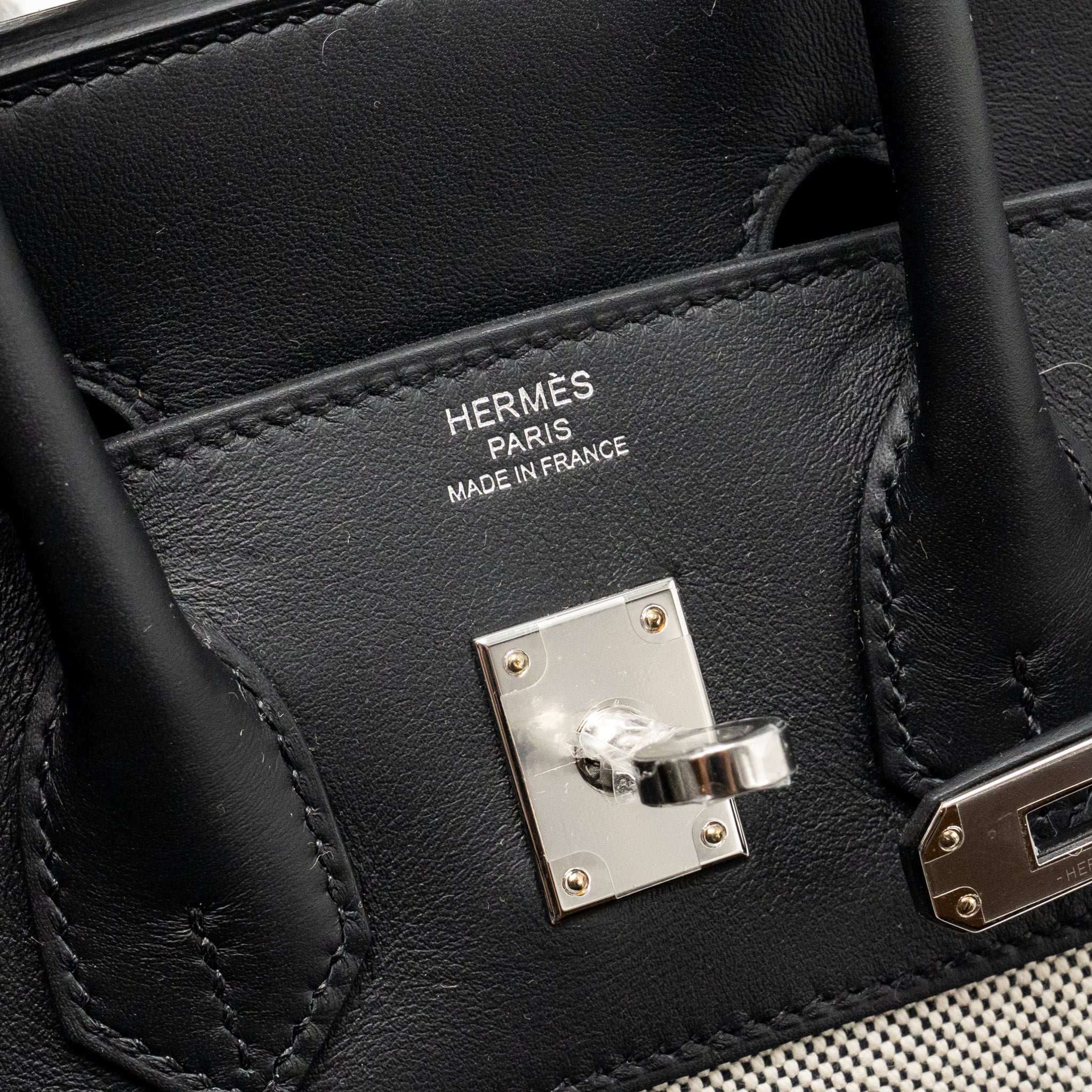 hermes-birkin-25-toile-h-canvas-swift-leather-ecru-noir-noir-shw-stamp-w