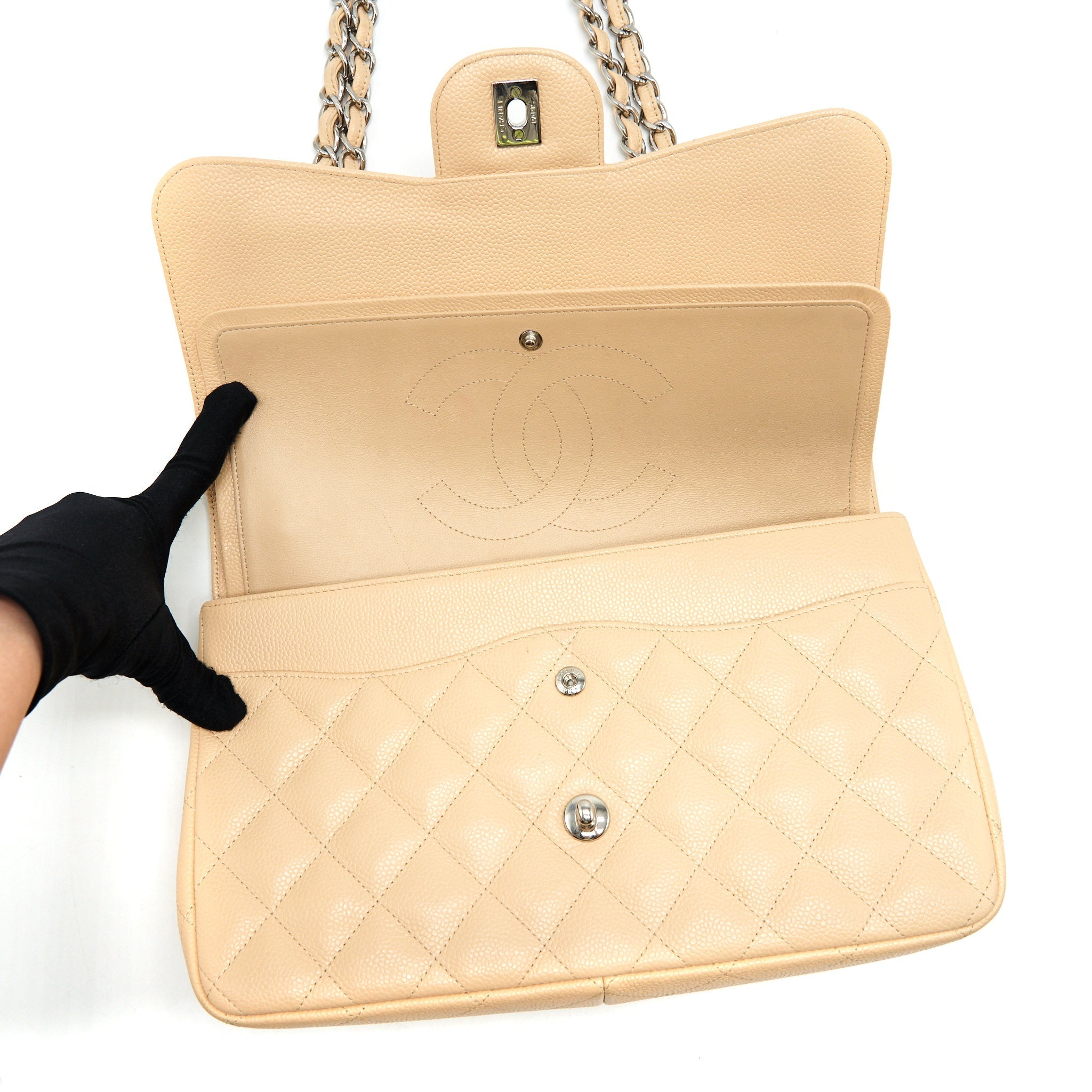 chanel-classic-jumbo-double-flap-bag-caviar-beige-shw