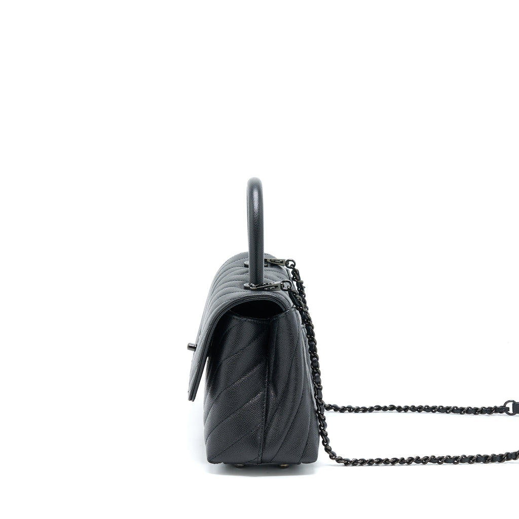 chanel-small-coco-handle-chevron-caviar-so-black