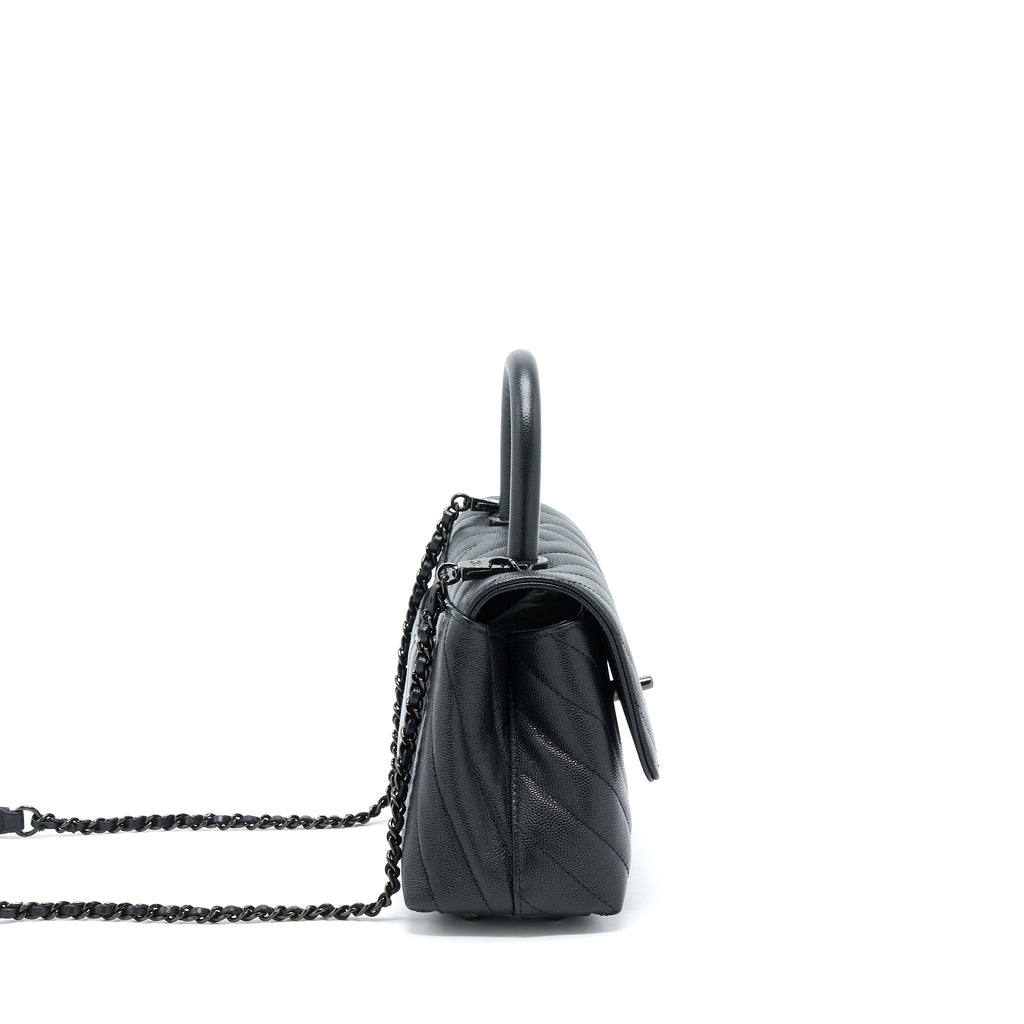 chanel-small-coco-handle-chevron-caviar-so-black