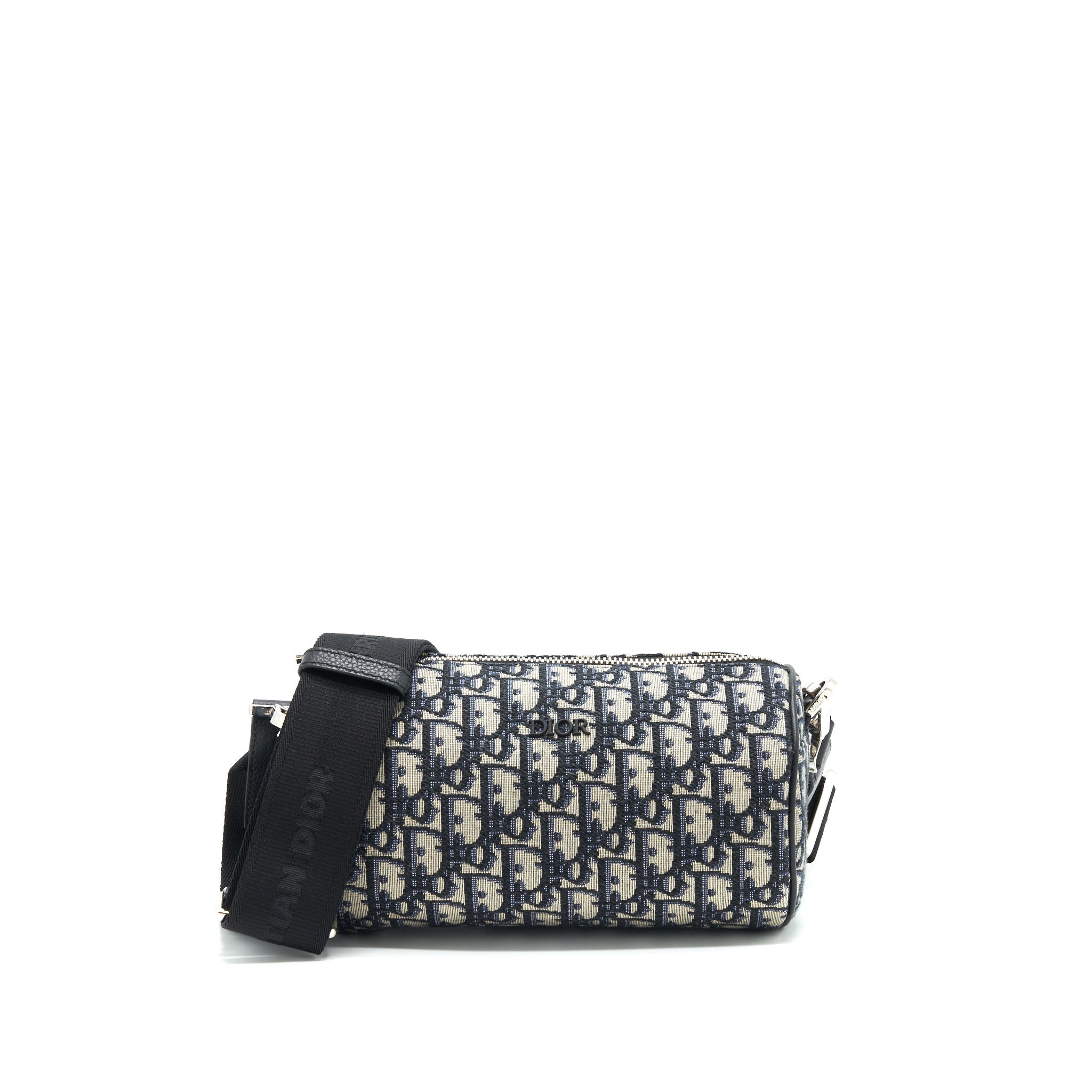 dior-blue-oblique-messenger-roller-bag