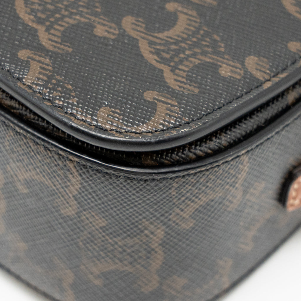 celine-clutch-on-strap-tabou-triomphe-canvas-calfskin-tan-ghw-1