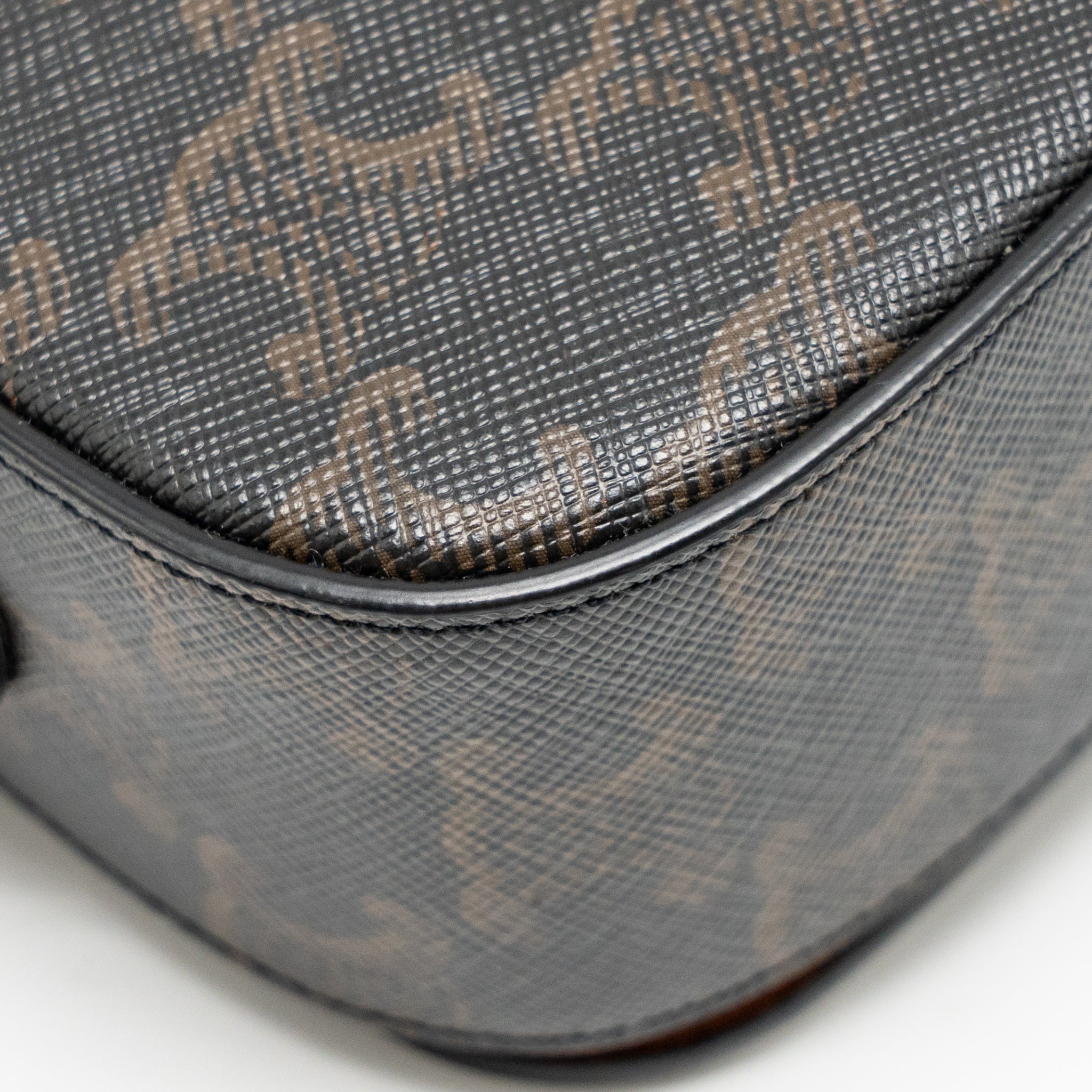celine-clutch-on-strap-tabou-triomphe-canvas-calfskin-tan-ghw-1