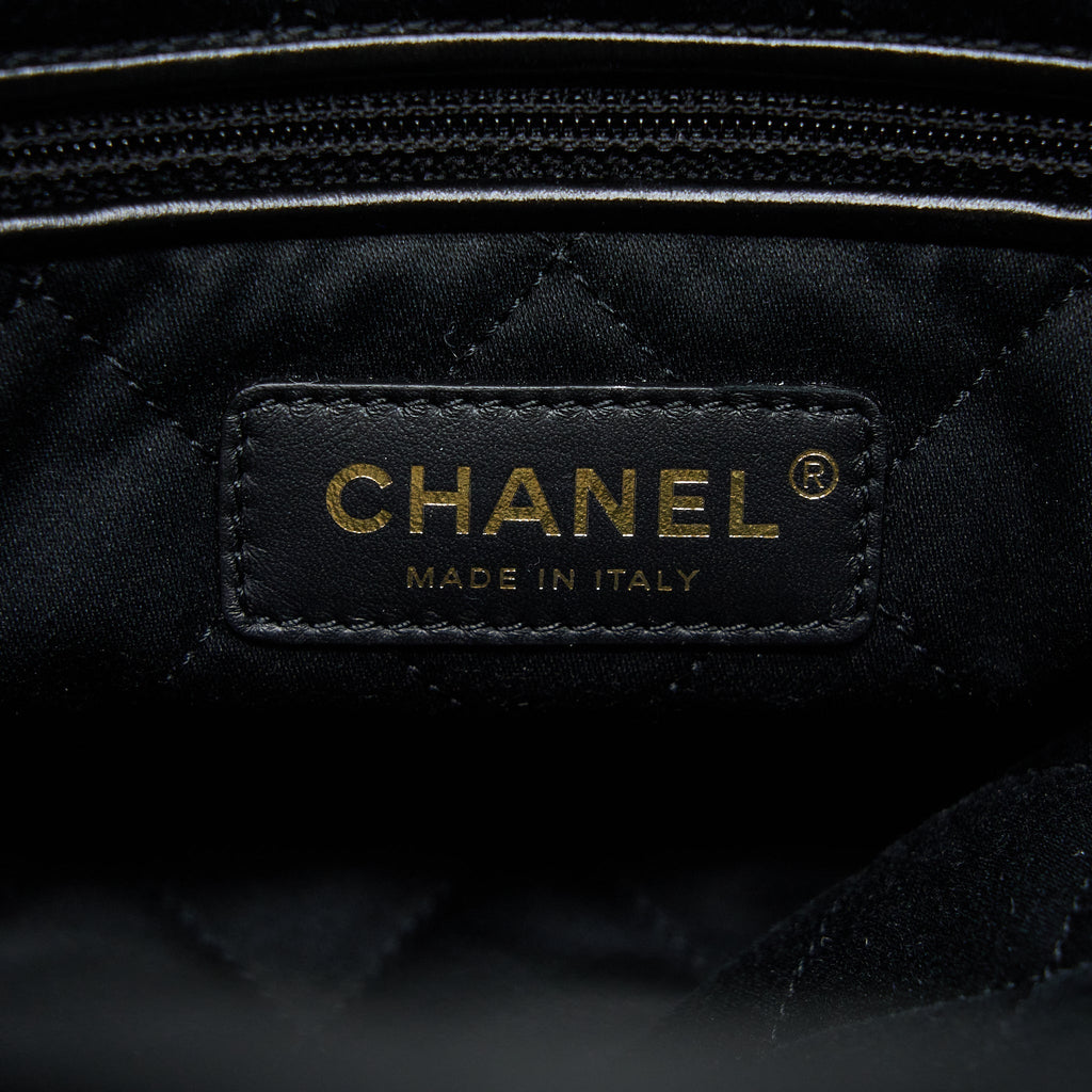 chanel-small-22-bag-gold-letter-shiny-calfskin-black-ghw-microchip-1
