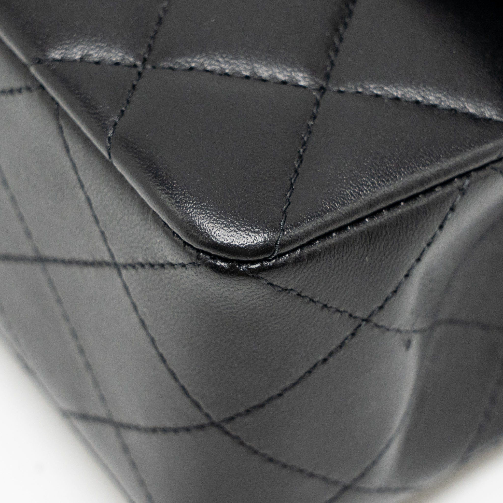 chanel-small-classic-double-flap-bag-lambskin-black-lghw-microchip