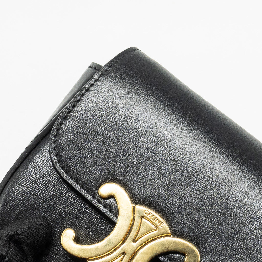 celine-celine-claude-calfskin-black-ghw
