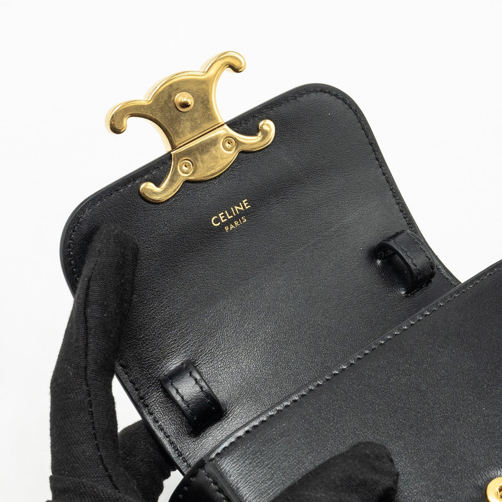 celine-celine-claude-calfskin-black-ghw