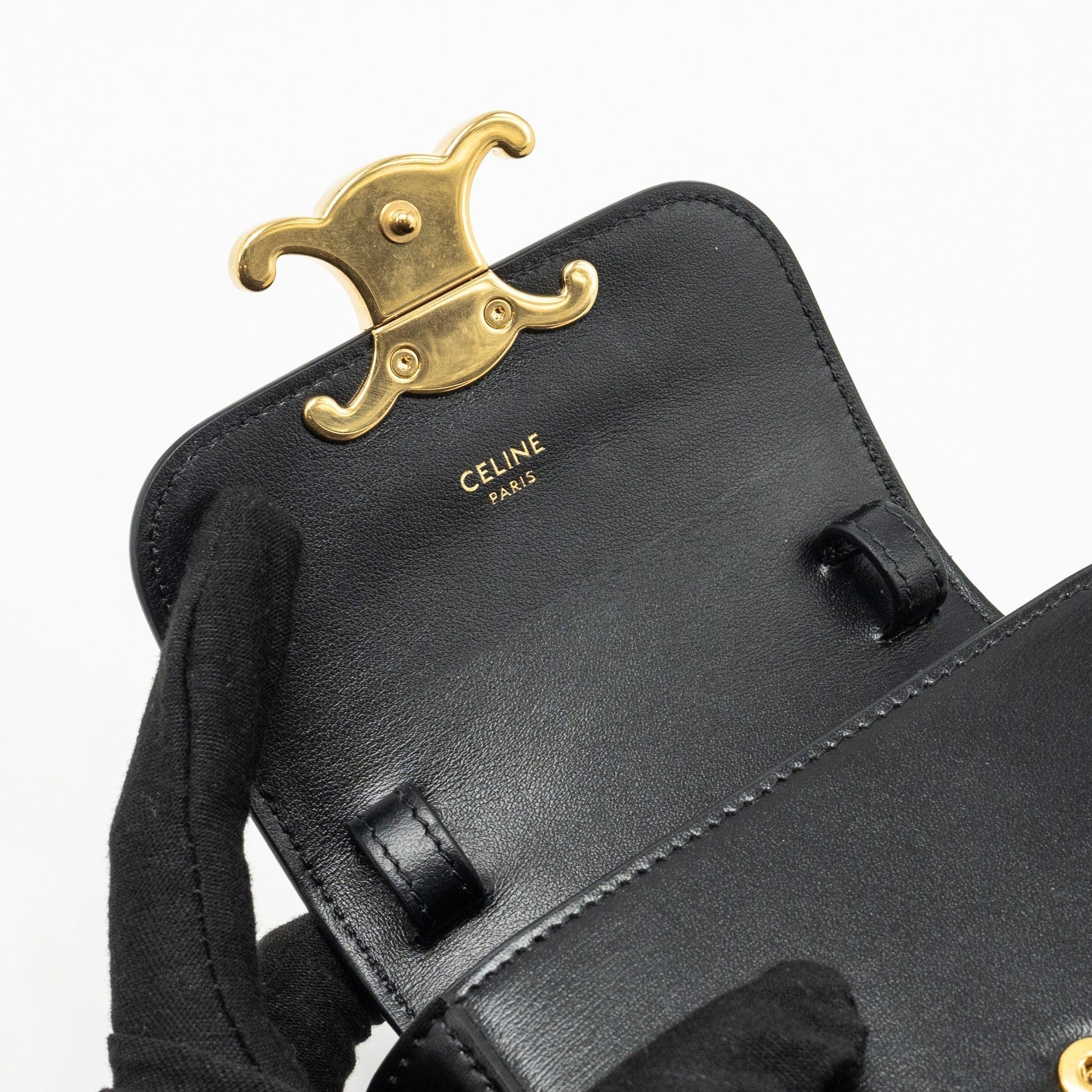 celine-celine-claude-calfskin-black-ghw