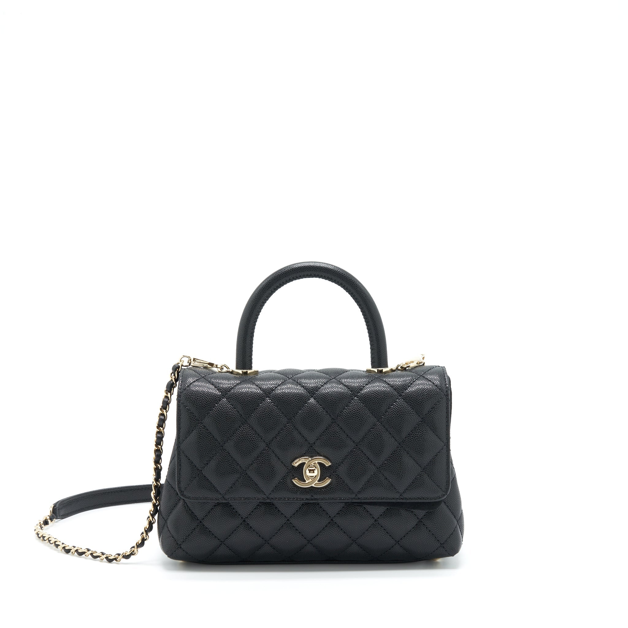 chanel-22p-small-coco-handle-caviar-black-lghw-microchip-1