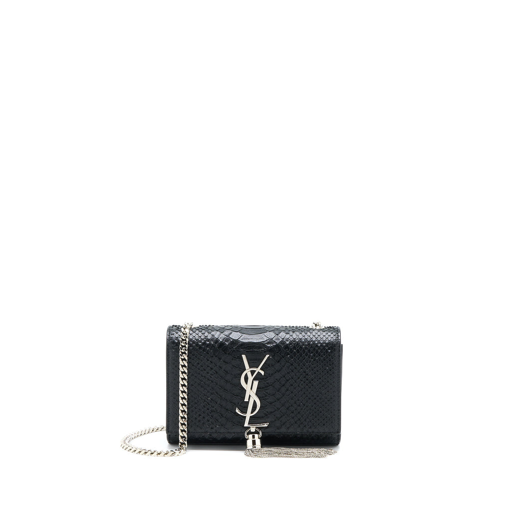 saint-laurent-small-kate-python-em-bossed-calfskin-black-shw