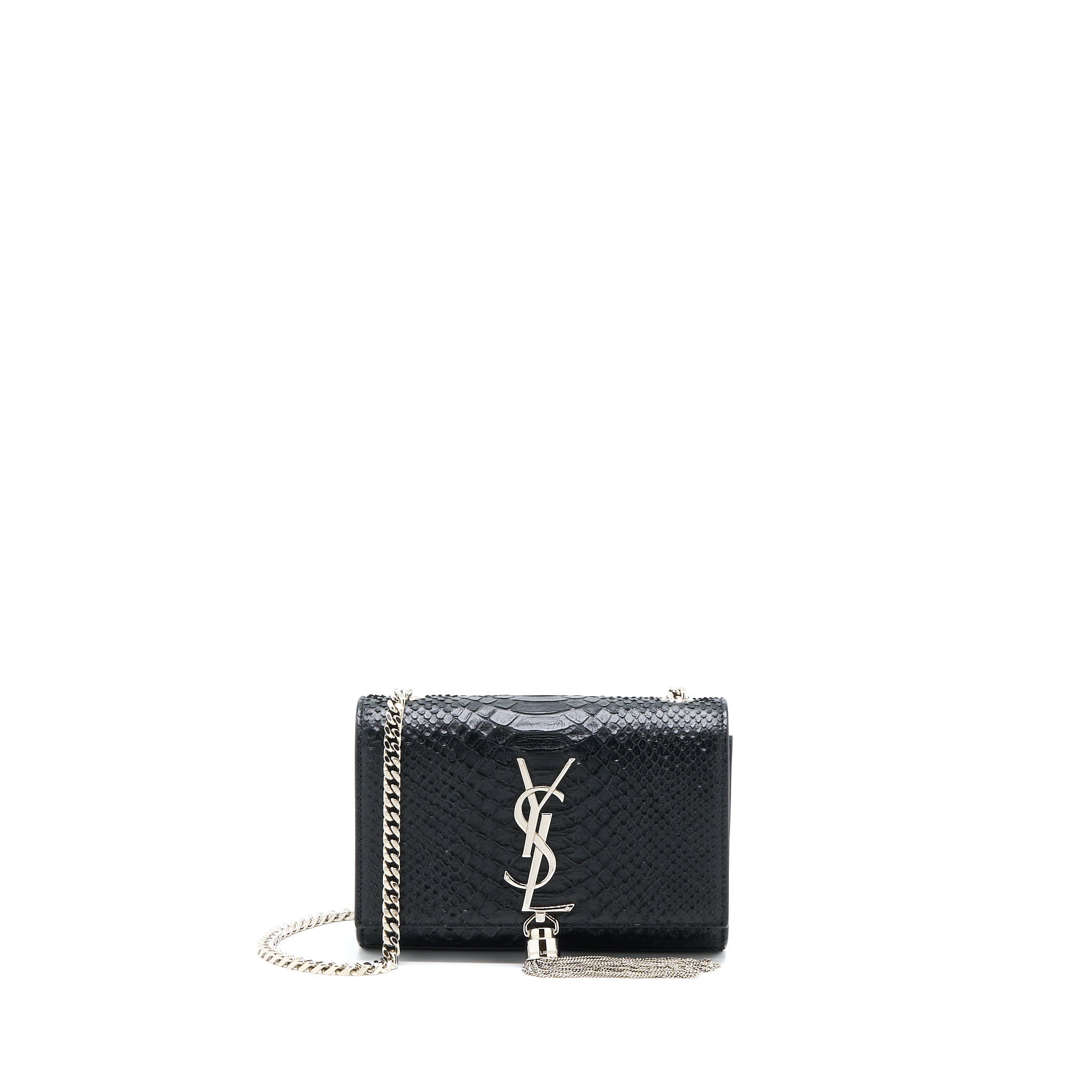 saint-laurent-small-kate-python-em-bossed-calfskin-black-shw