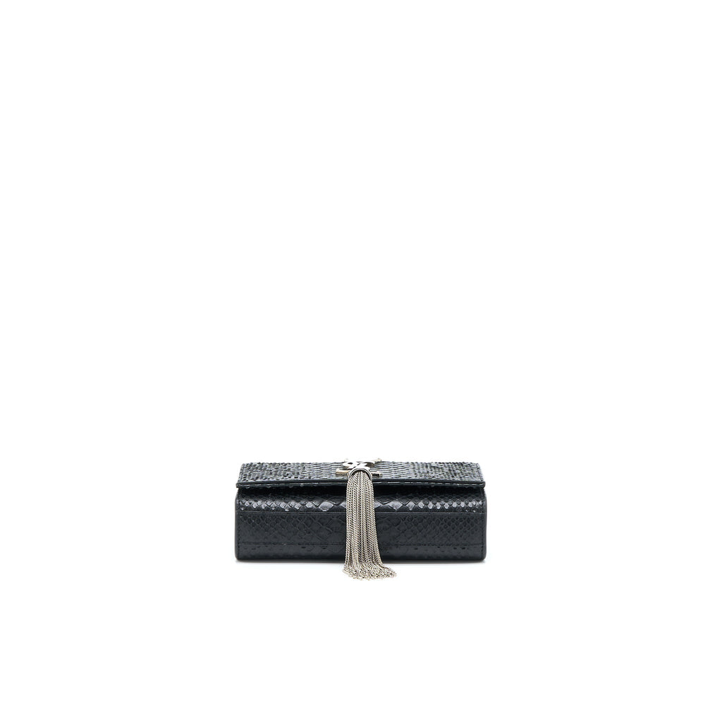 saint-laurent-small-kate-python-em-bossed-calfskin-black-shw