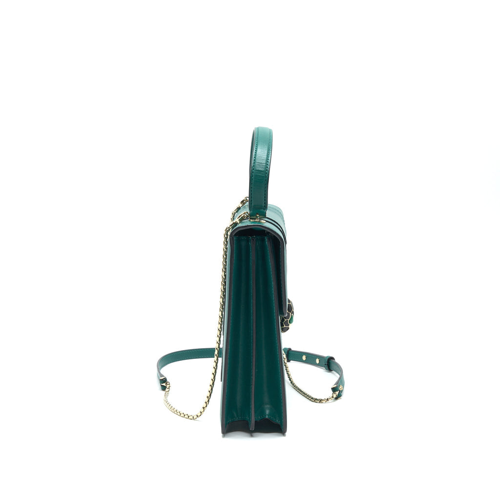 bvlgari-top-handle-serpenti-forever-bag-green
