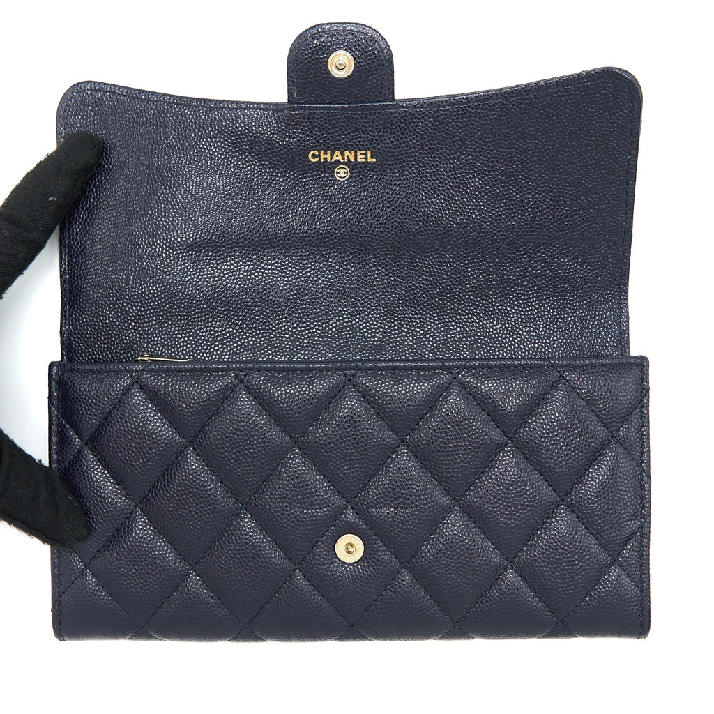 chanel-classic-flap-long-wallet-caviar-dark-blue-lghw