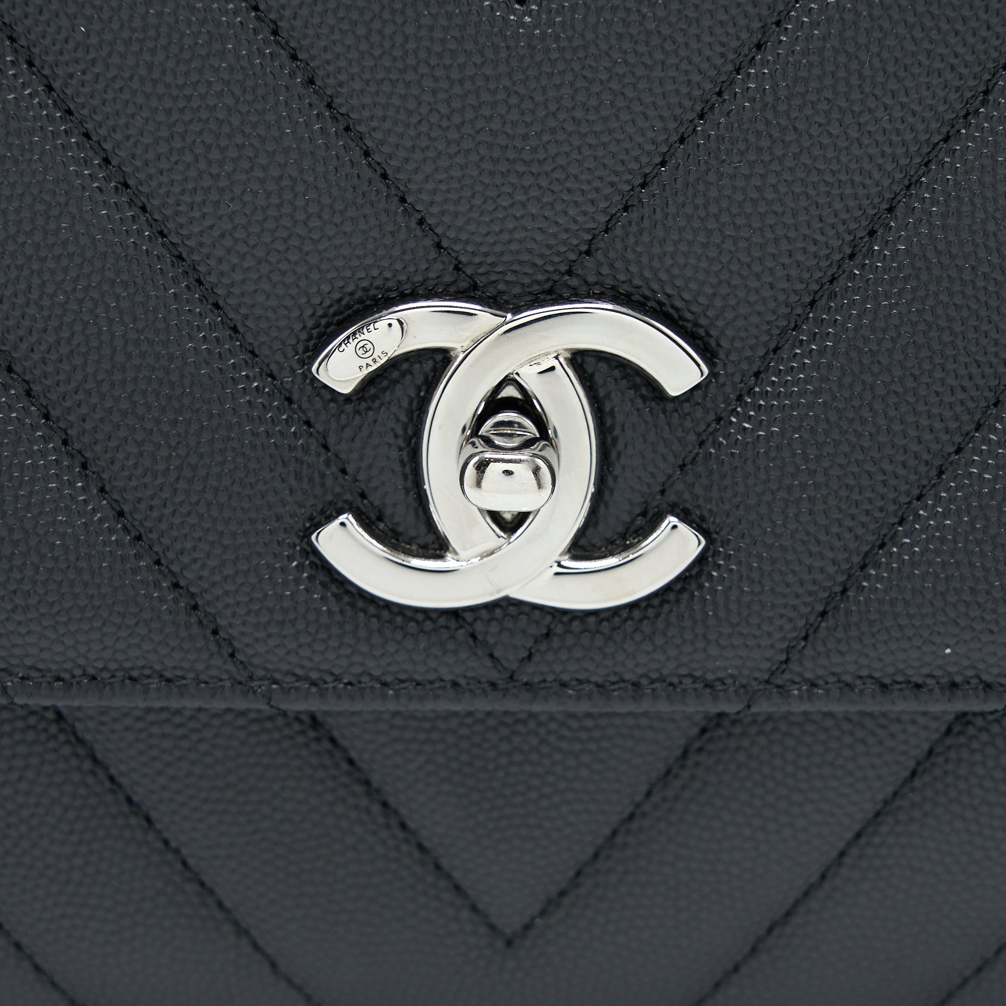 copy-of-chanel-medium-coco-handle-chevron-caviar-black-shw