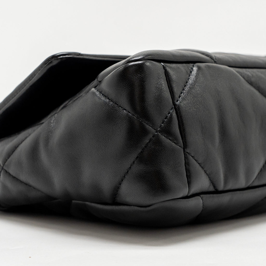 chanel-small-19-bag-lambskin-black-multicolour-hardware-microchip-7