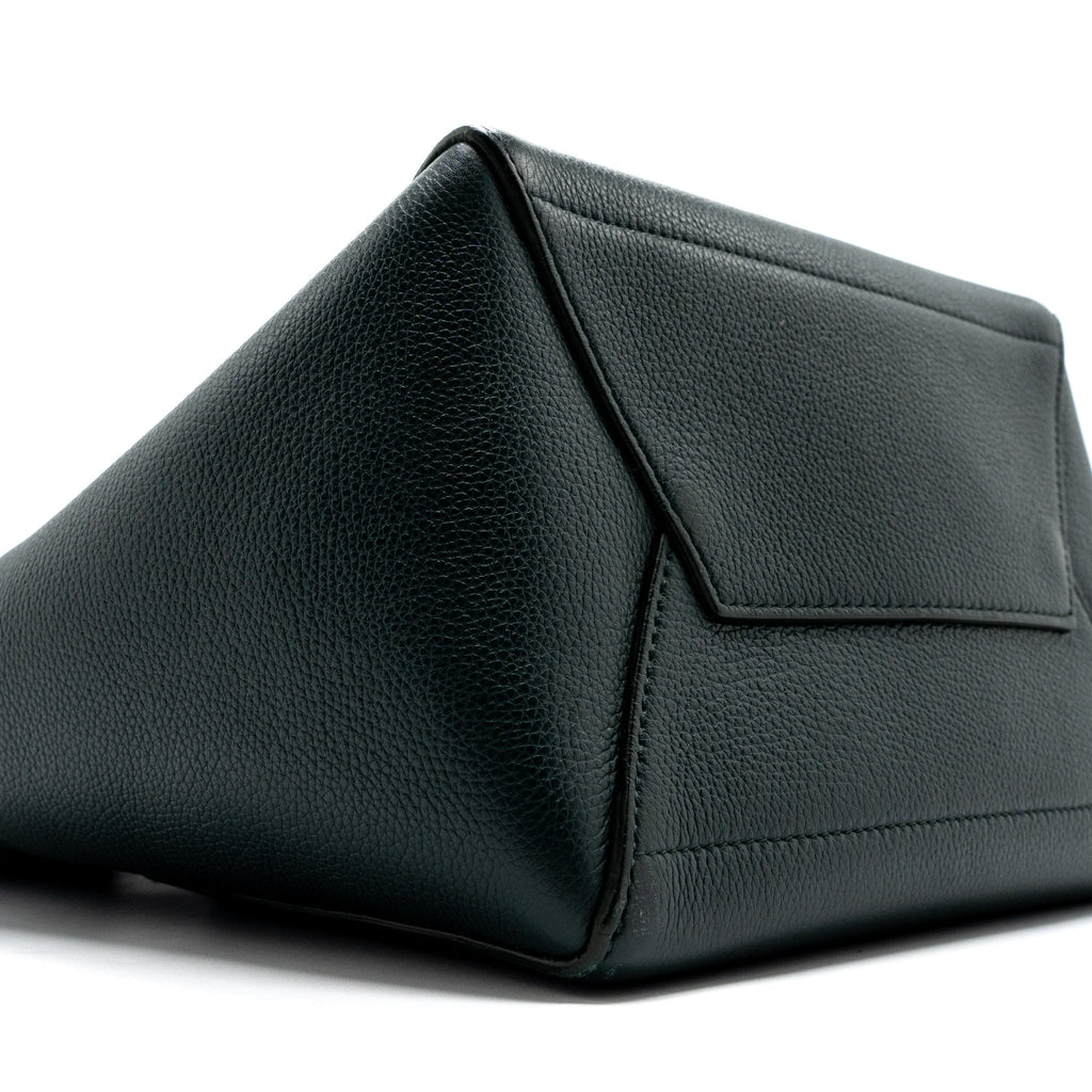 celine-sangle-bucket-bag-calfskin-dark-green-ghw-1