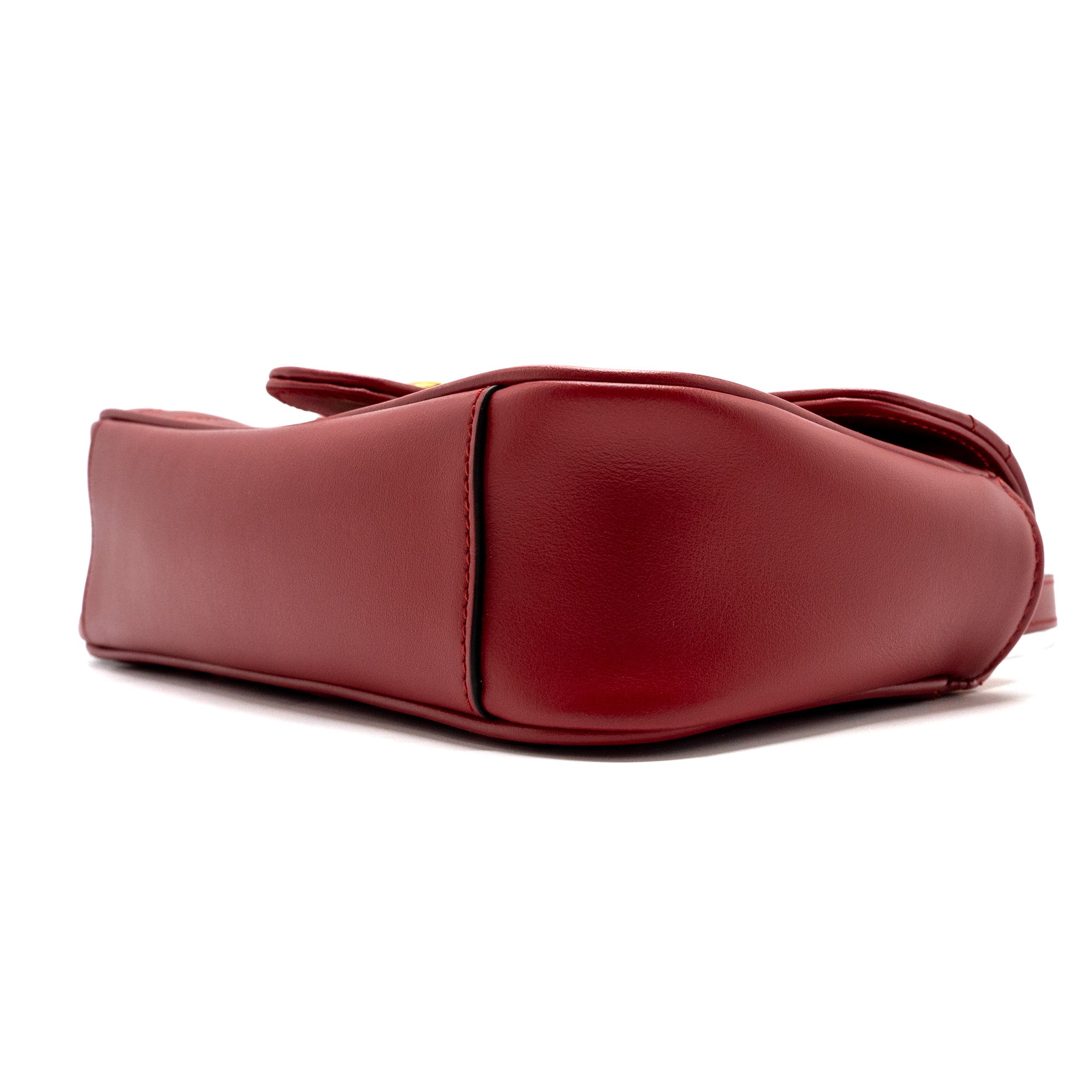 gucci-mini-gg-marmont-shoulder-bag-calfskin-red-ghw