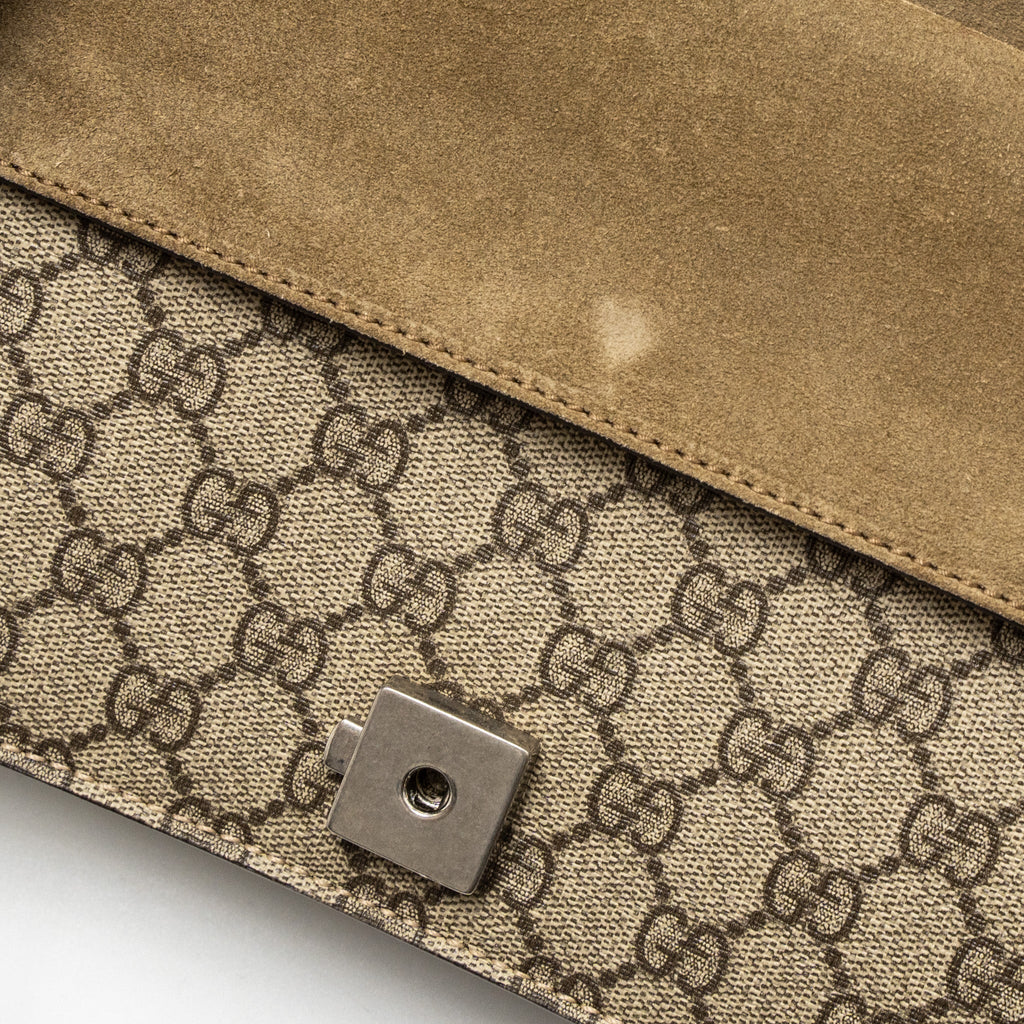 gucci-small-dionysus-shoulder-bag-gg-supreme-canvas-suede-brown-shw