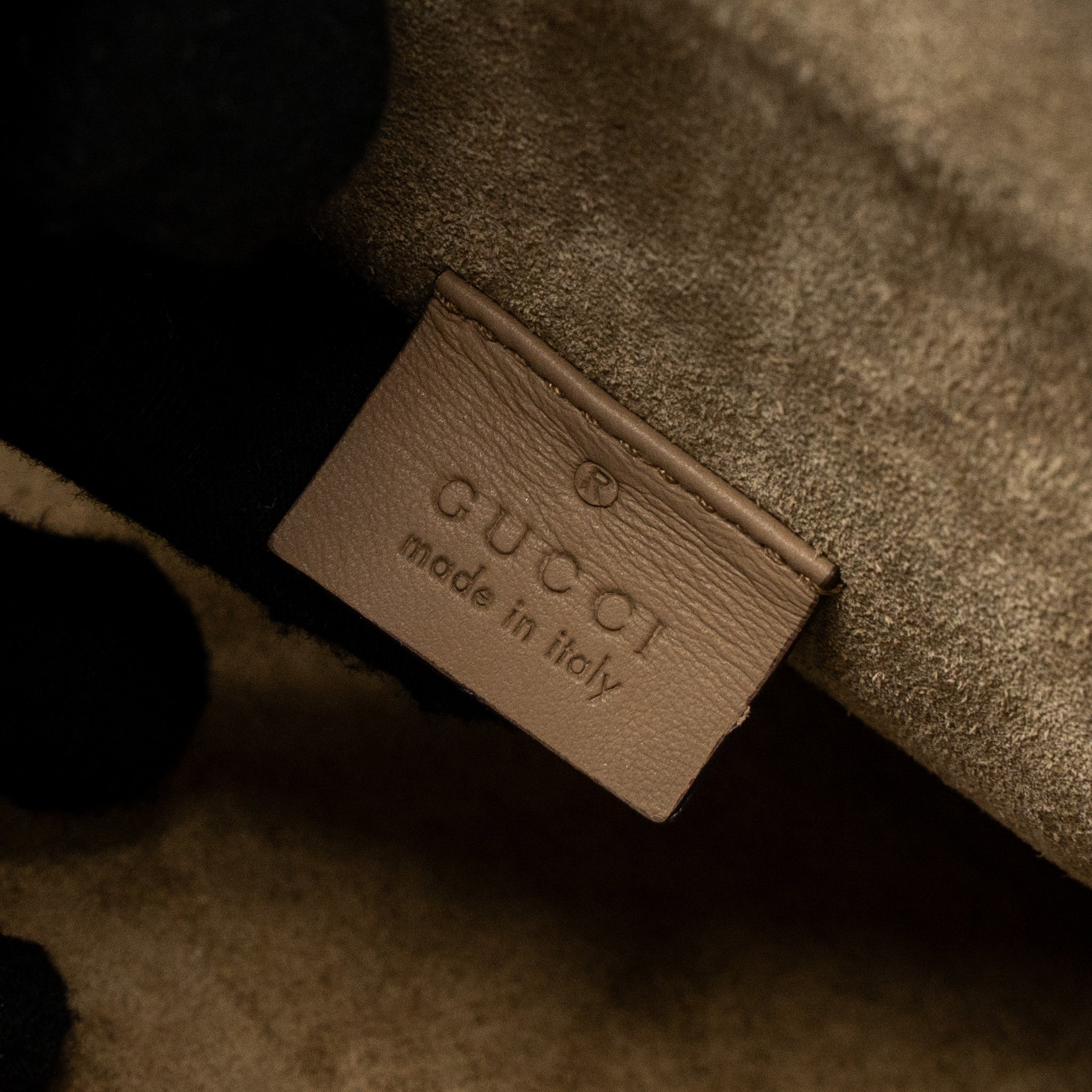 gucci-small-dionysus-shoulder-bag-gg-supreme-canvas-suede-brown-shw