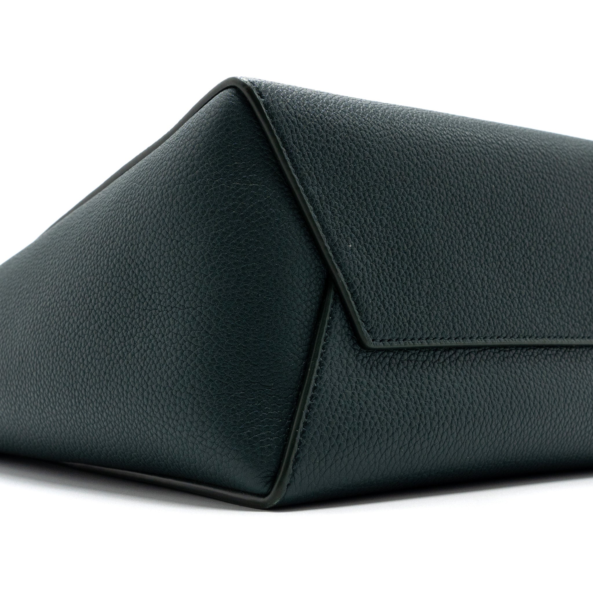celine-sangle-bucket-bag-calfskin-dark-green-ghw