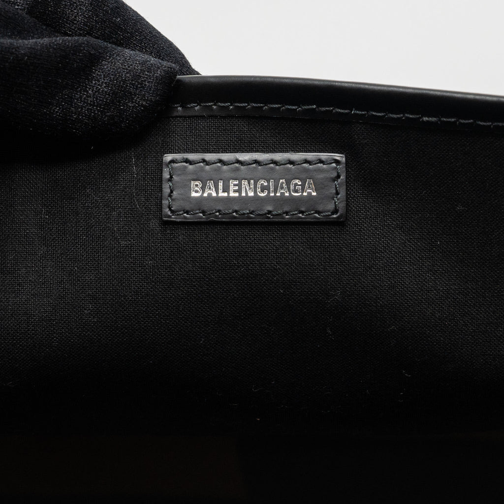 balenciaga-cabas-tote-bag-canvas-calfskin-beige-black-shw