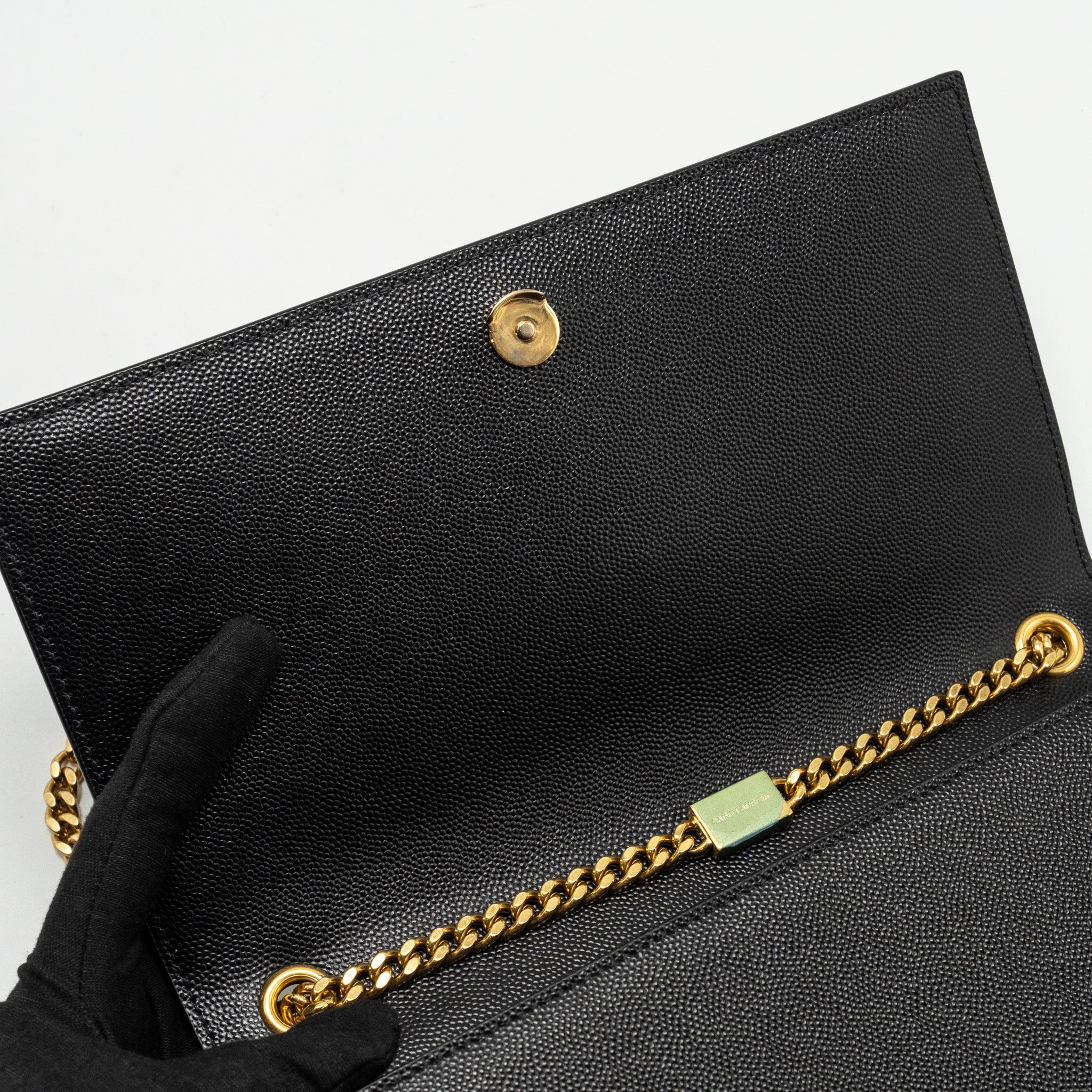 saint-laurent-ysl-medium-kate-bag-grained-calfskin-black-ghw-1