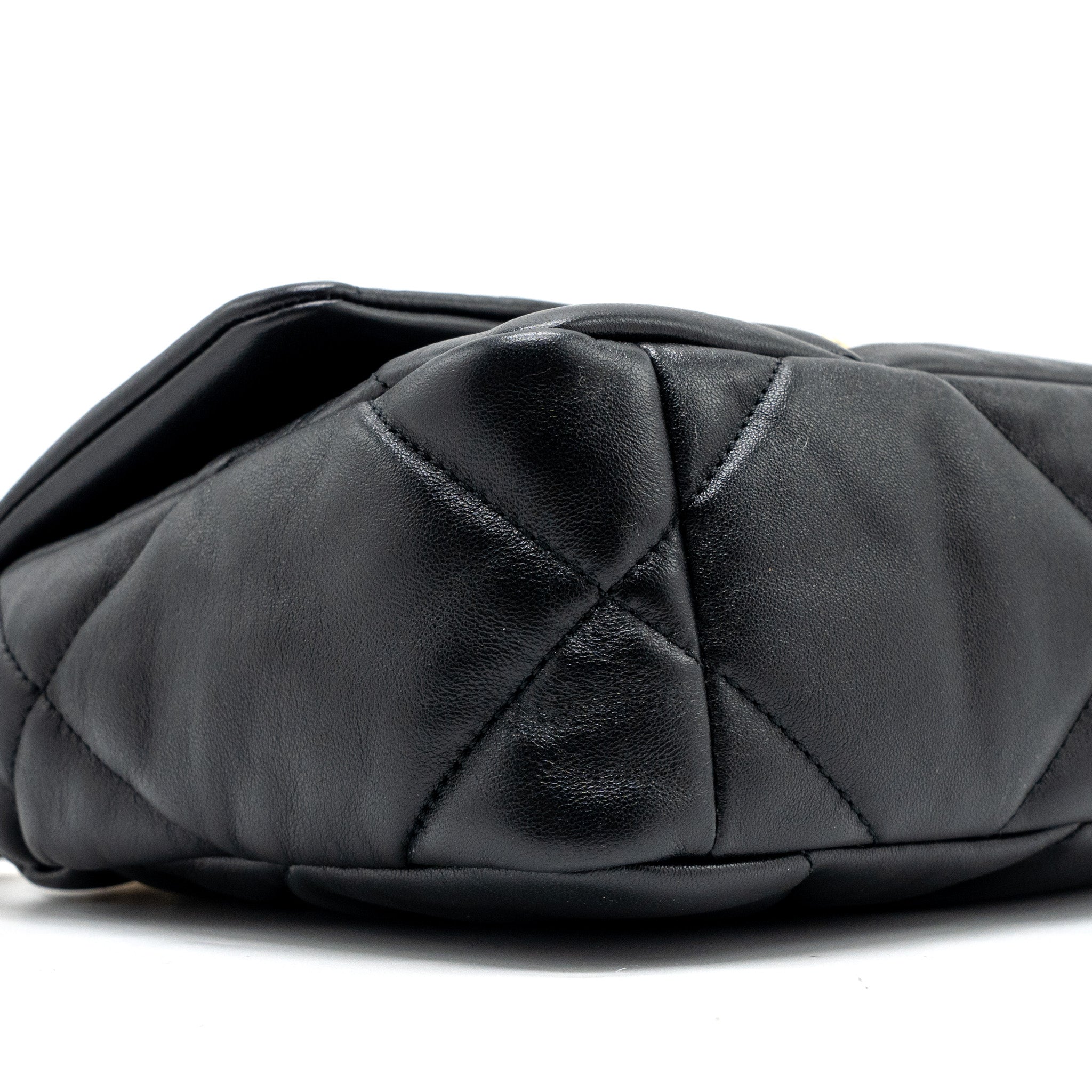 chanel-small-19-bag-lambskin-black-multicolour-hardware-microchip-copy