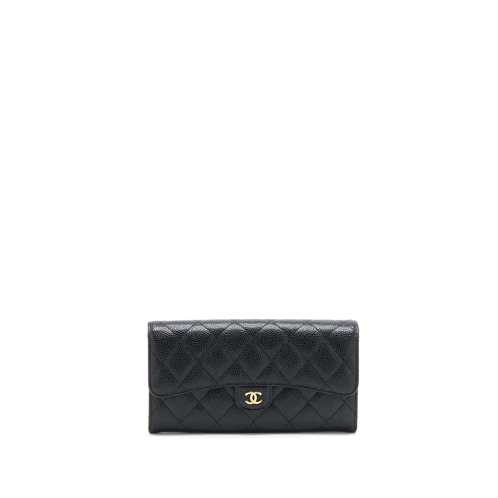 chanel-classic-flap-long-wallet-caviar-black-ghw-1